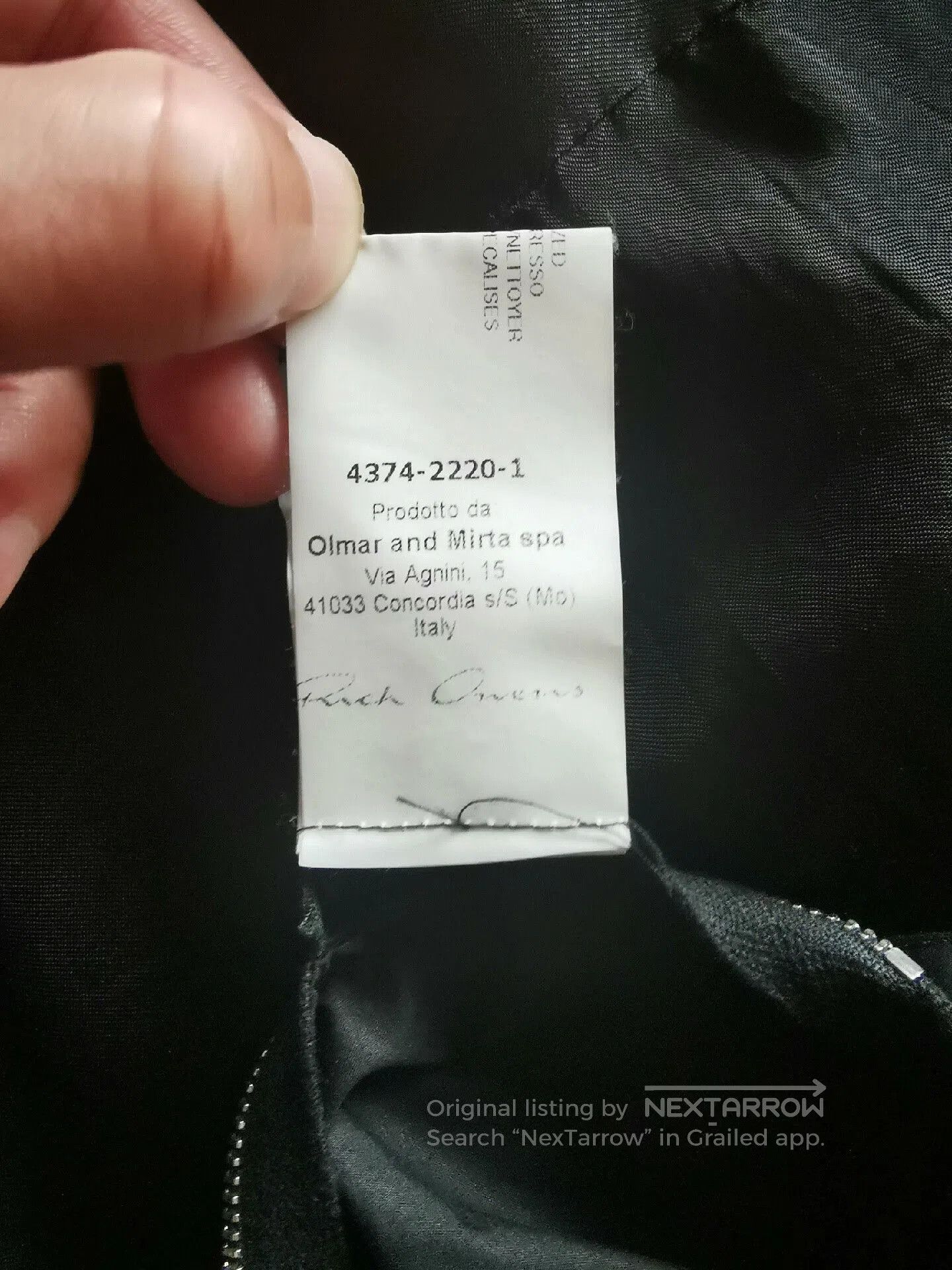 Rick Owens Rick Owens Black Leather Jacket Size 50. Size US M / EU 48-50 / 2 - 8 Thumbnail