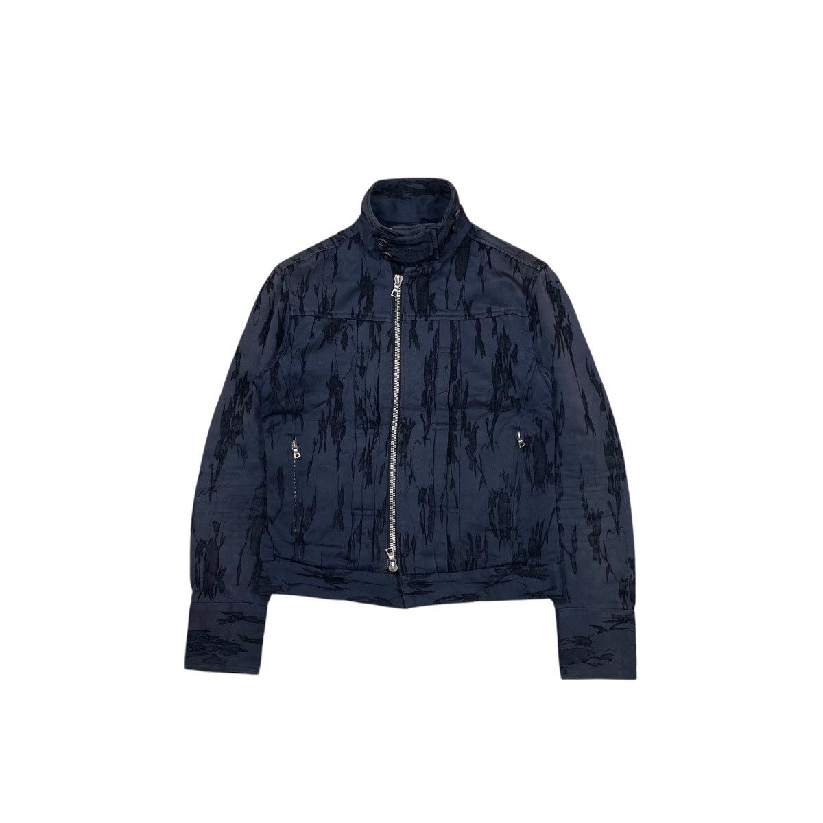 Hysteric Glamour × Japanese Brand × Taishi Nobukuni Rare Taishi Nobukuni Jacquard Asymmetric Jacket Size US S / EU 44-46 / 1 - 2 Thumbnail