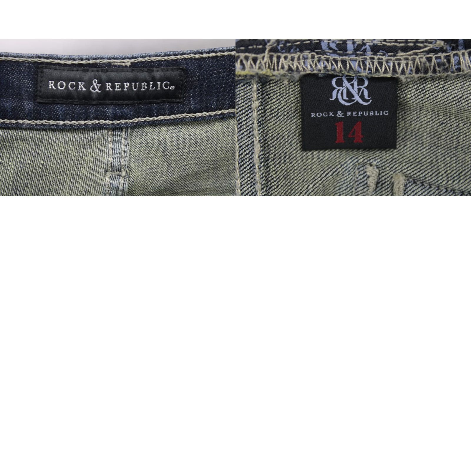 Vintage Nike Rock & Republic Jeans? Size 36" / US 14 / IT 50 - 8 Thumbnail