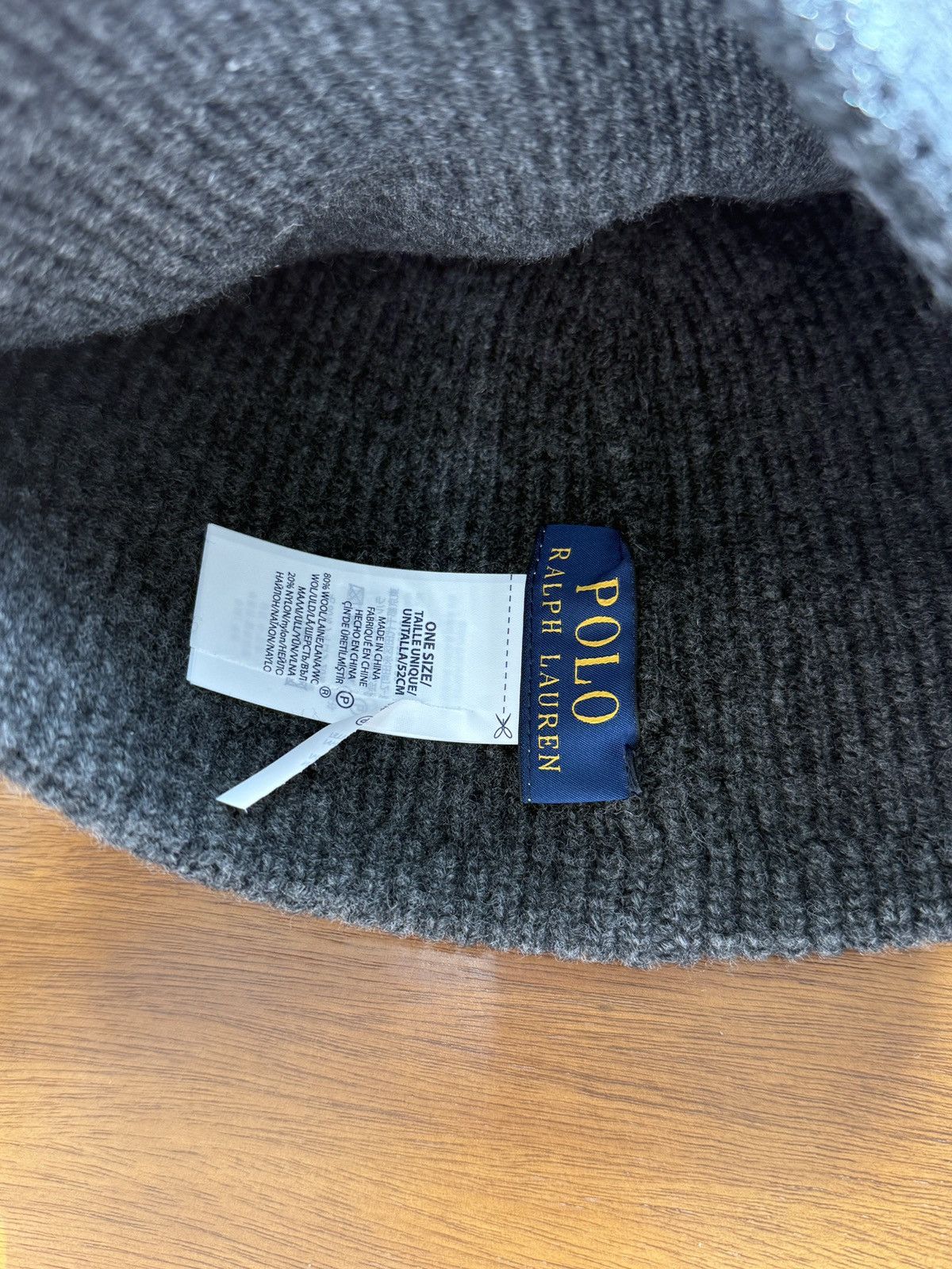 Polo Ralph Lauren Polo Ralph Lauren Wool Knit Beanie Hat Size ONE SIZE - 3 Thumbnail