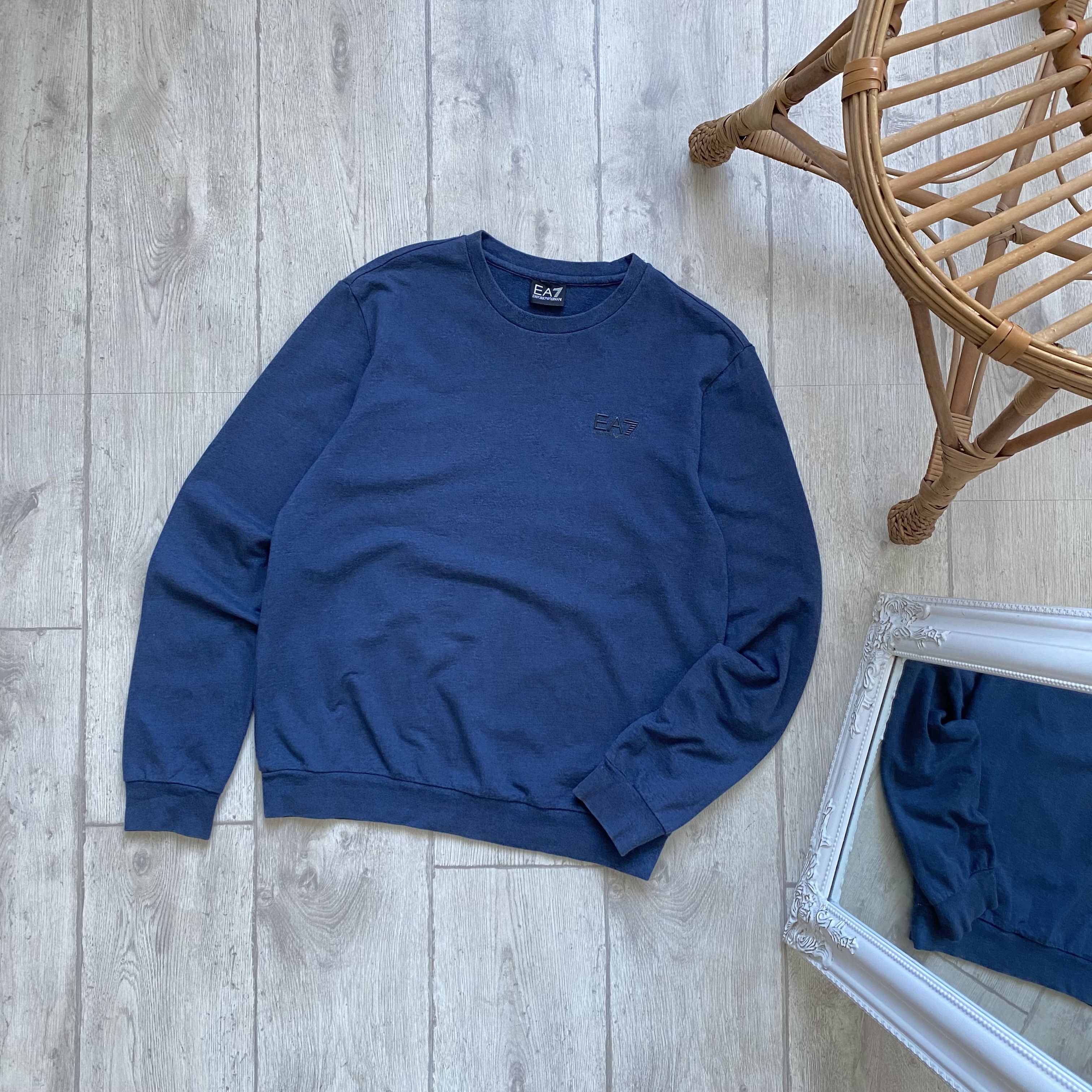 Emporio Armani 💥 EA7 Emporio Armani Sweatshirt logo basic polo Size US M / EU 48-50 / 2 - 1 Thumbnail