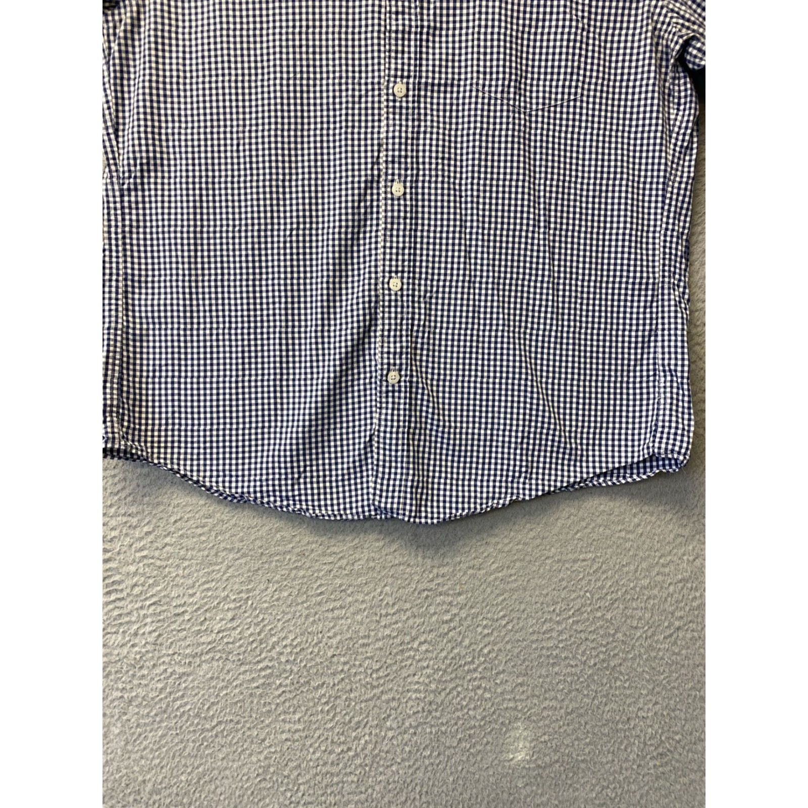 J.Crew J Crew Shirt Mens XL Blue Plaid Button Up Long Sleeve Slim Fit Size US XL / EU 56 / 4 - 2 Thumbnail