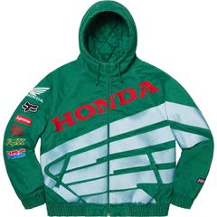 Fox Racing Honda Supreme Puffy Zip Up Jacket | Grailed