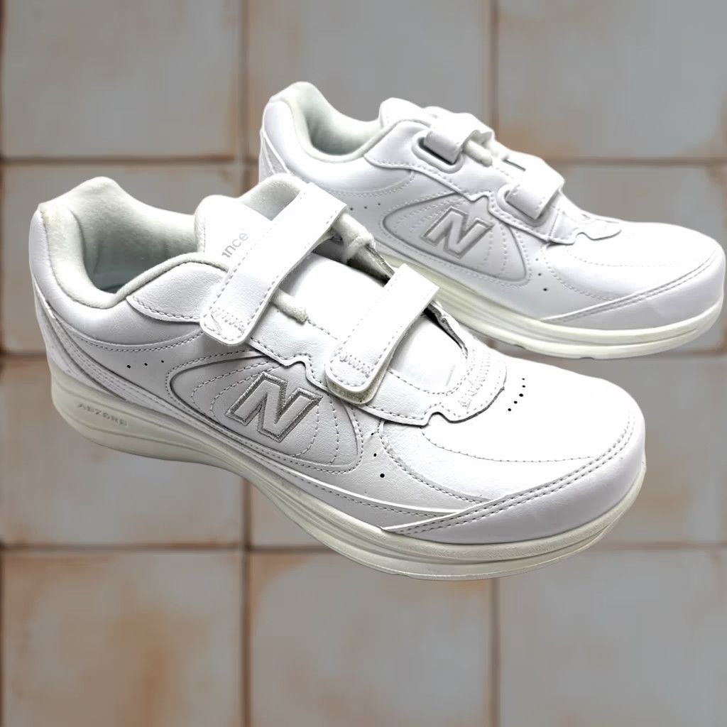 New Balance New Balance 577 Abzorb DSL-2 Womens Size 8.5 D Wide Hook & Loop White Sneaker Walking USA Shoes Womens Size US 9 / IT 39 - 1 Thumbnail