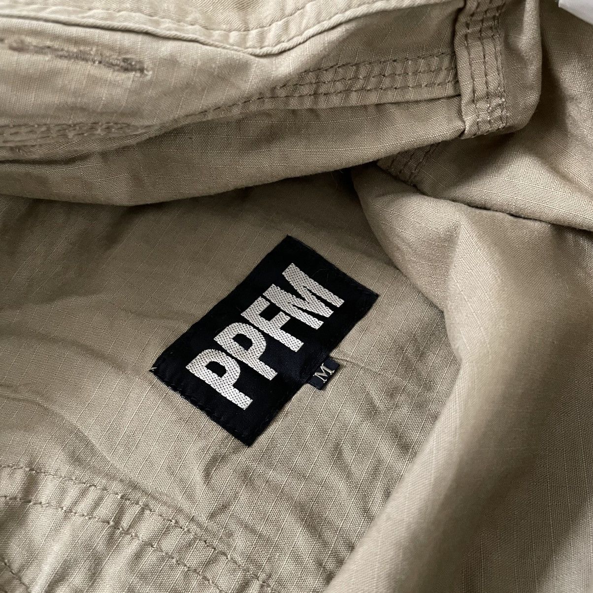 PPFM Japanese PPFM Military Cargo Pants Khaki Size US 33 - 8 Thumbnail