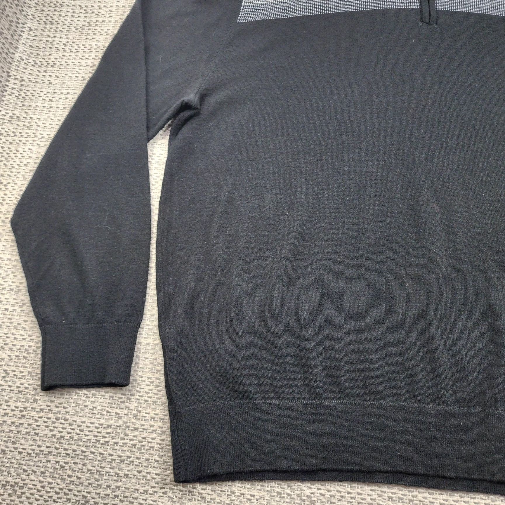 Vintage **Nicklaus Mens 2XL Charcoal Gray Quarter Zip Mock Neck Golf Pullover** User: Nicklaus Mens 2XL Charcoal Gray Quarter Zip Mock Neck Golf Pullover Size US XXL / EU 58 / 5 - 3 Thumbnail