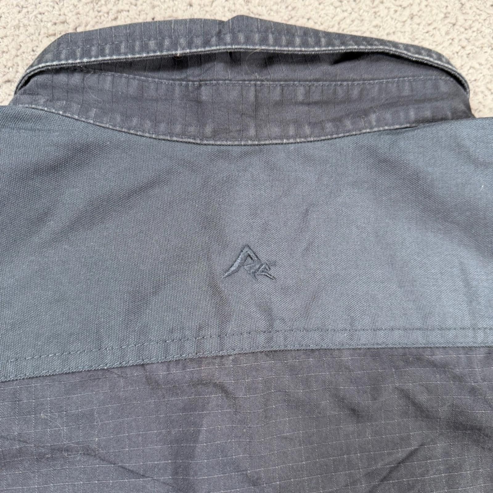 Other Ridgecut Toughwear Men 2XL Gray Ripstop Button Down Shirt Size US XL / EU 56 / 4 - 6 Thumbnail