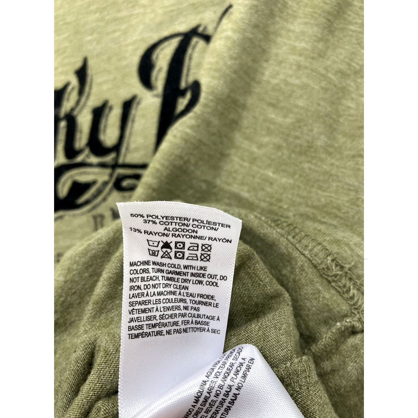 Lucky Brand Lucky Brand Motorcycle Logo Graphic T-shirt Men Medium Green Short Sleeve Size US M / EU 48-50 / 2 - 5 Thumbnail