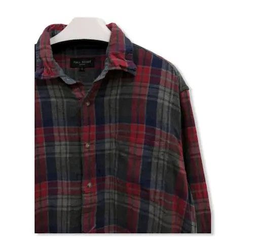Flannel × Vintage Vintage Full House Homme Plaid Tartan Flannel 👕 Size US L / EU 52-54 / 3 - 2 Thumbnail