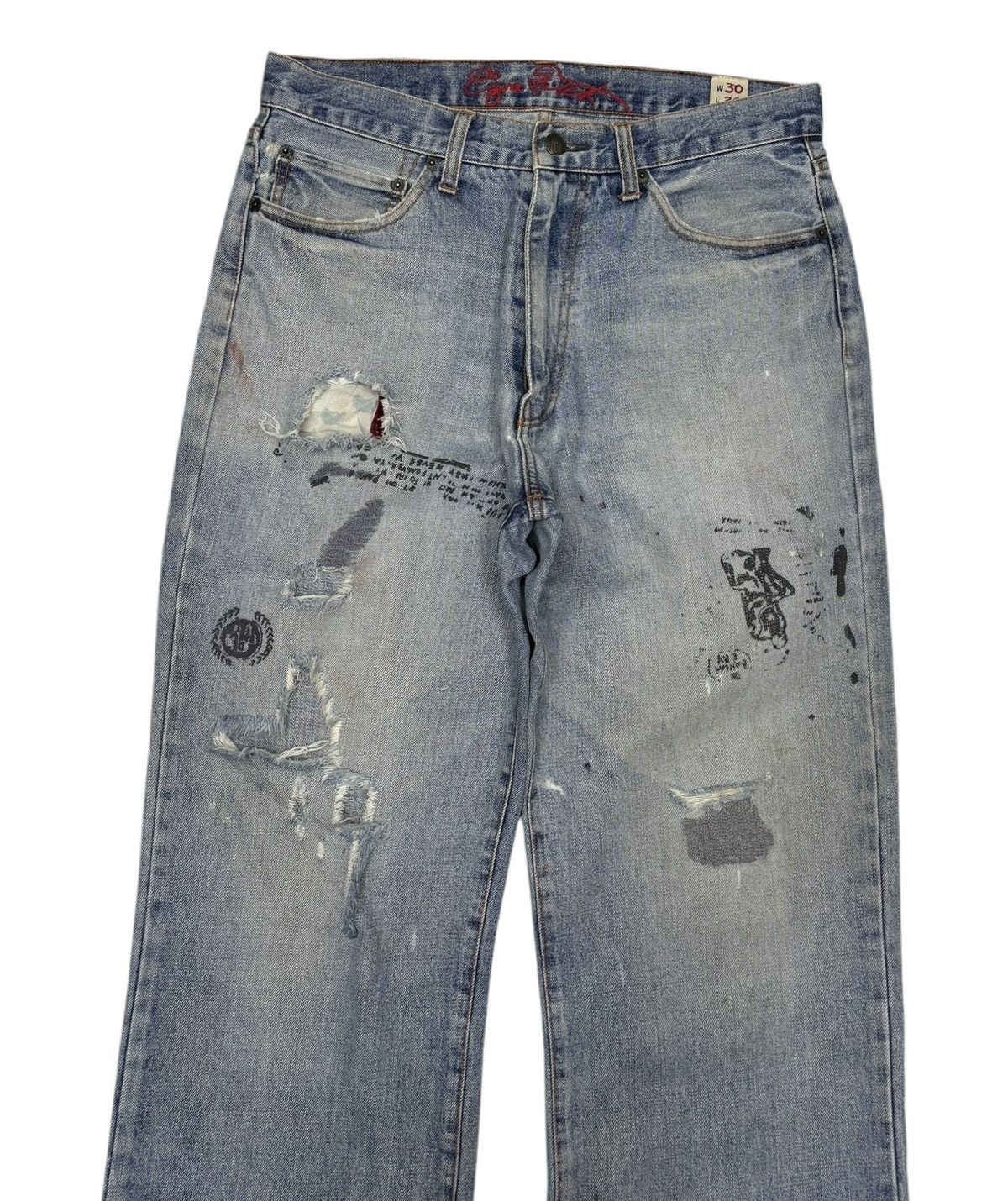 Kapital RARE‼️BAGGY JEANS BOOTCUT EZRA FITCH DENIM LGB STYLE Size US 31 - 4 Thumbnail