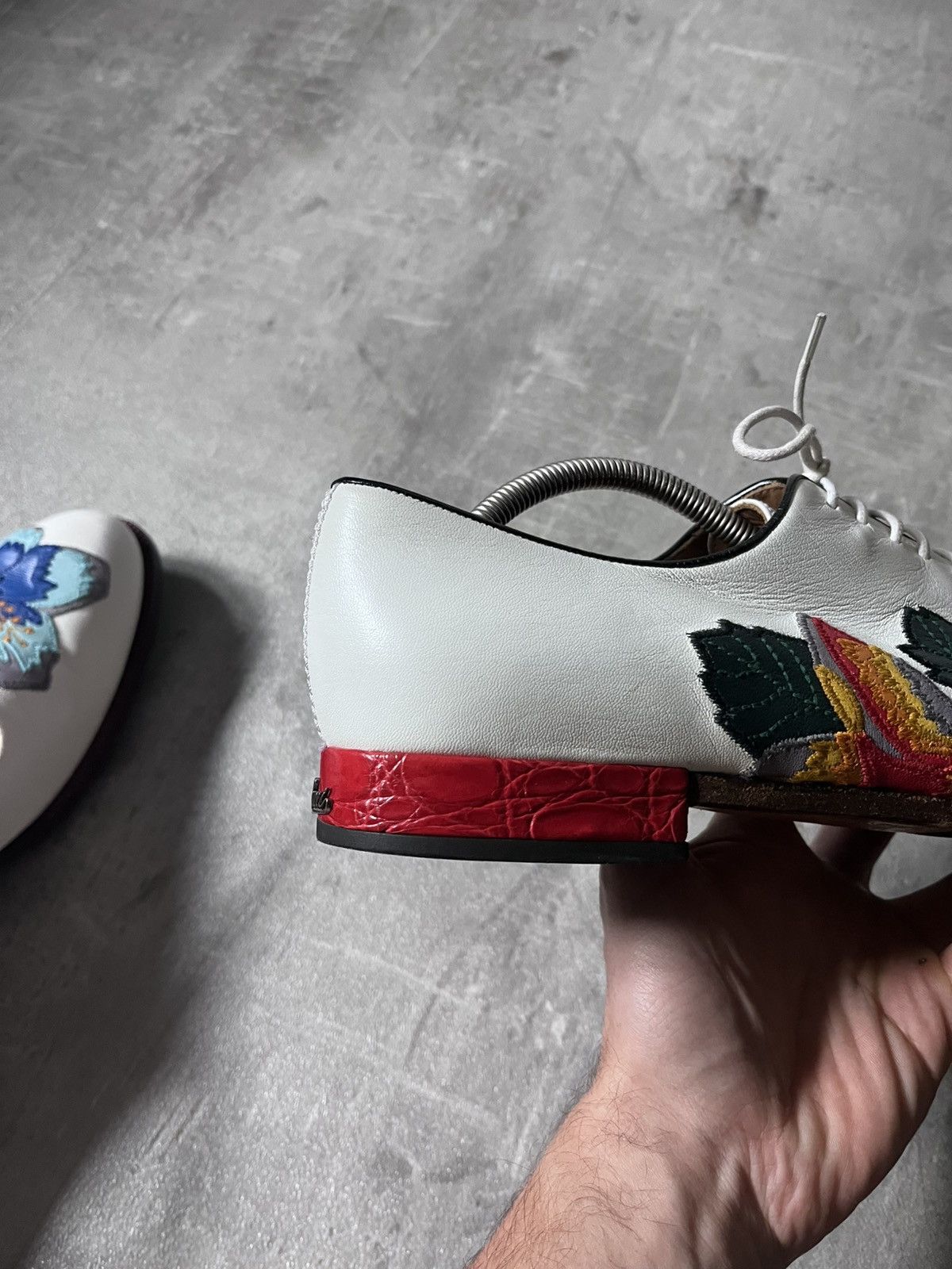 Gucci Gucci by Alessandro Michele floral leather boots Size US 9 / EU 42 - 17 Thumbnail