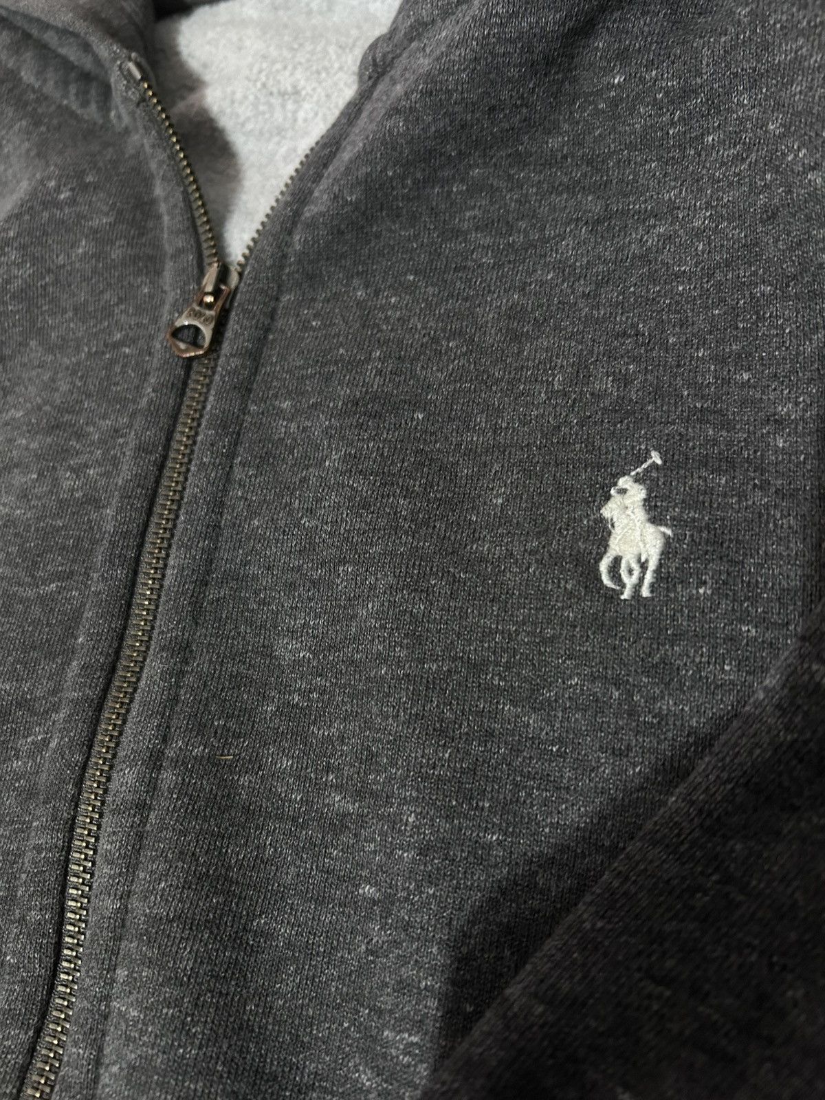 Ralph Lauren Ralph Lauren grey zip up vintage Size US L / EU 52-54 / 3 - 2 Thumbnail