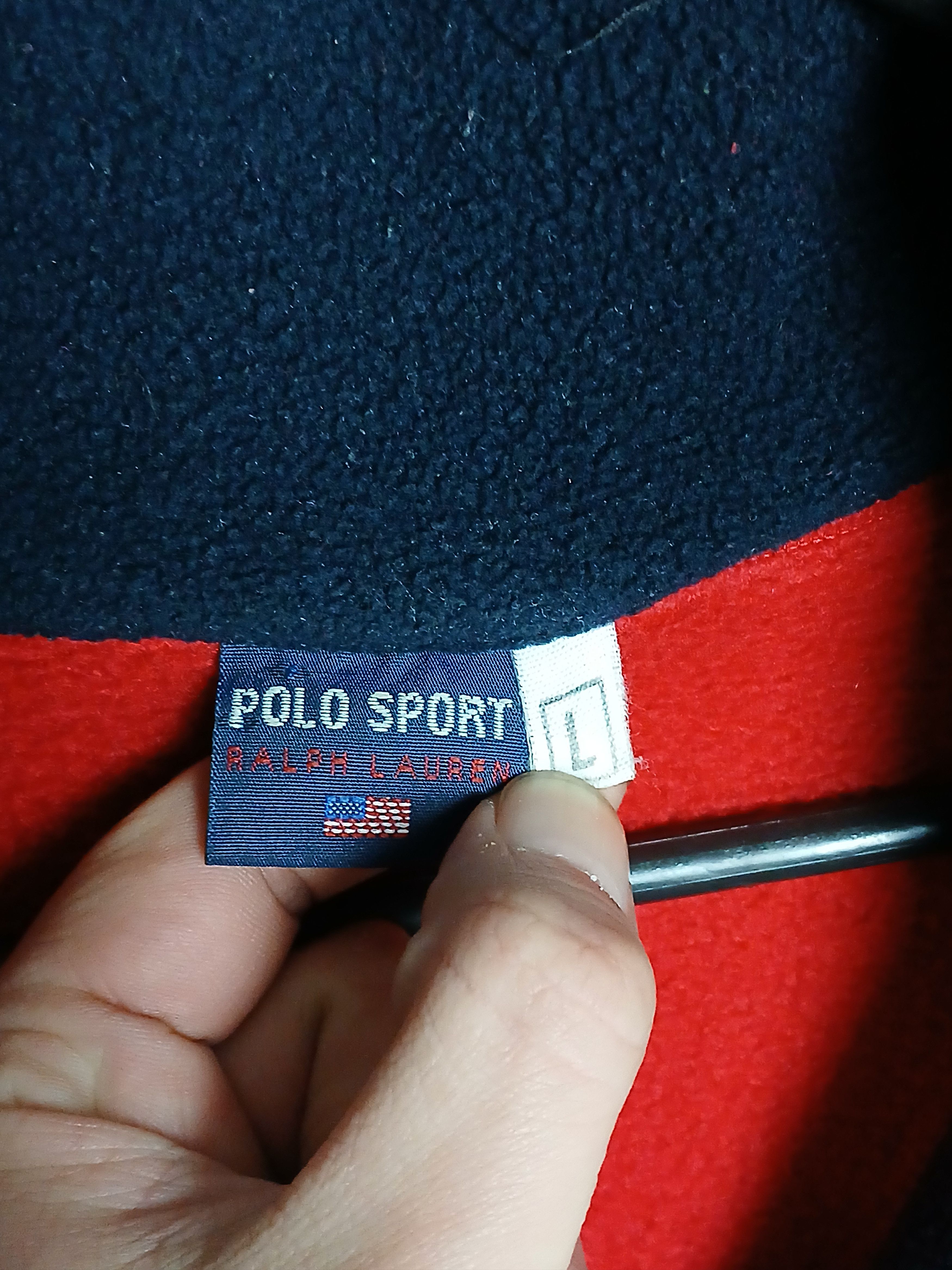 Polo Ralph Lauren × Ralph Lauren Polo Sport Ralph Lauren Fleece Sweatshirt Size US L / EU 52-54 / 3 - 5 Thumbnail
