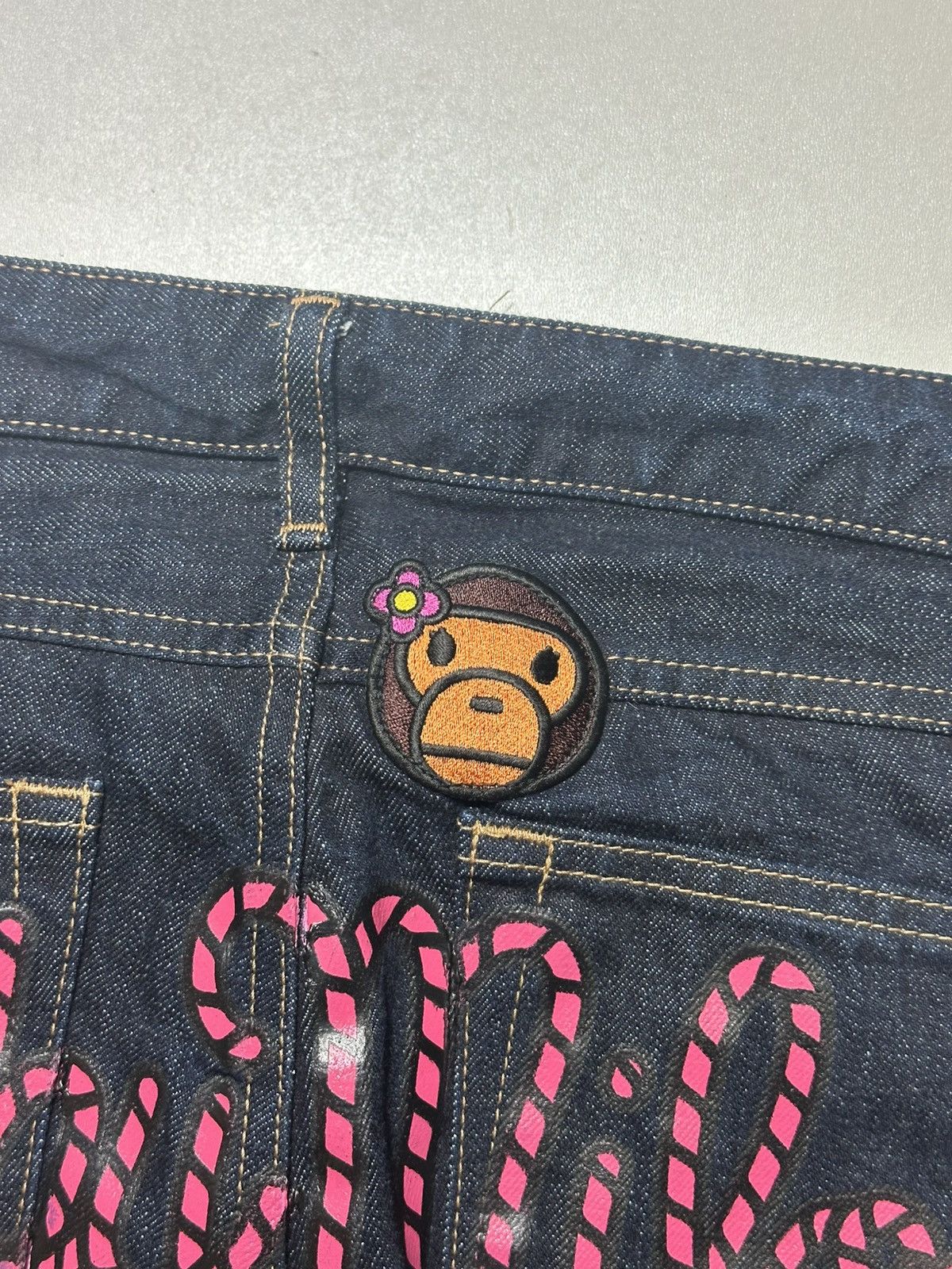 Bape Vintage Bape Jeans Size 28" / US 6 / IT 42 - 3 Thumbnail