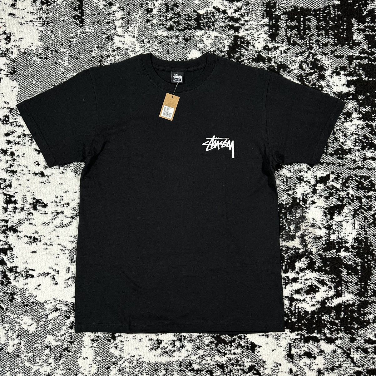 Stussy STUSSY DICED OUT TEE BLACK - MEDIUM Size US M / EU 48-50 / 2 - 2 Thumbnail