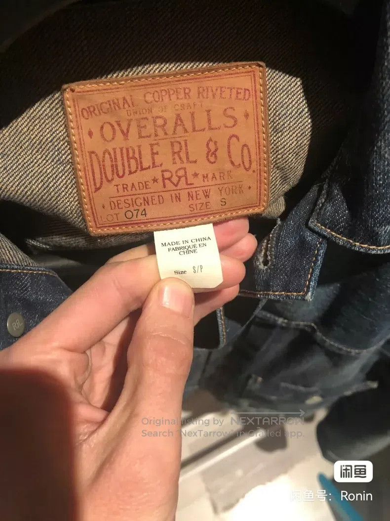 RRL Ralph Lauren RRL Ralph Lauren denim jacket Size US S / EU 44-46 / 1 - 3 Thumbnail