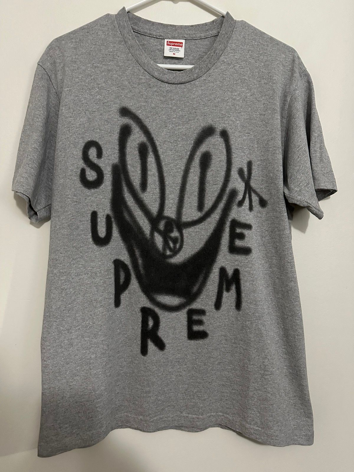 Pre-owned Supreme Smile Tee In Grey