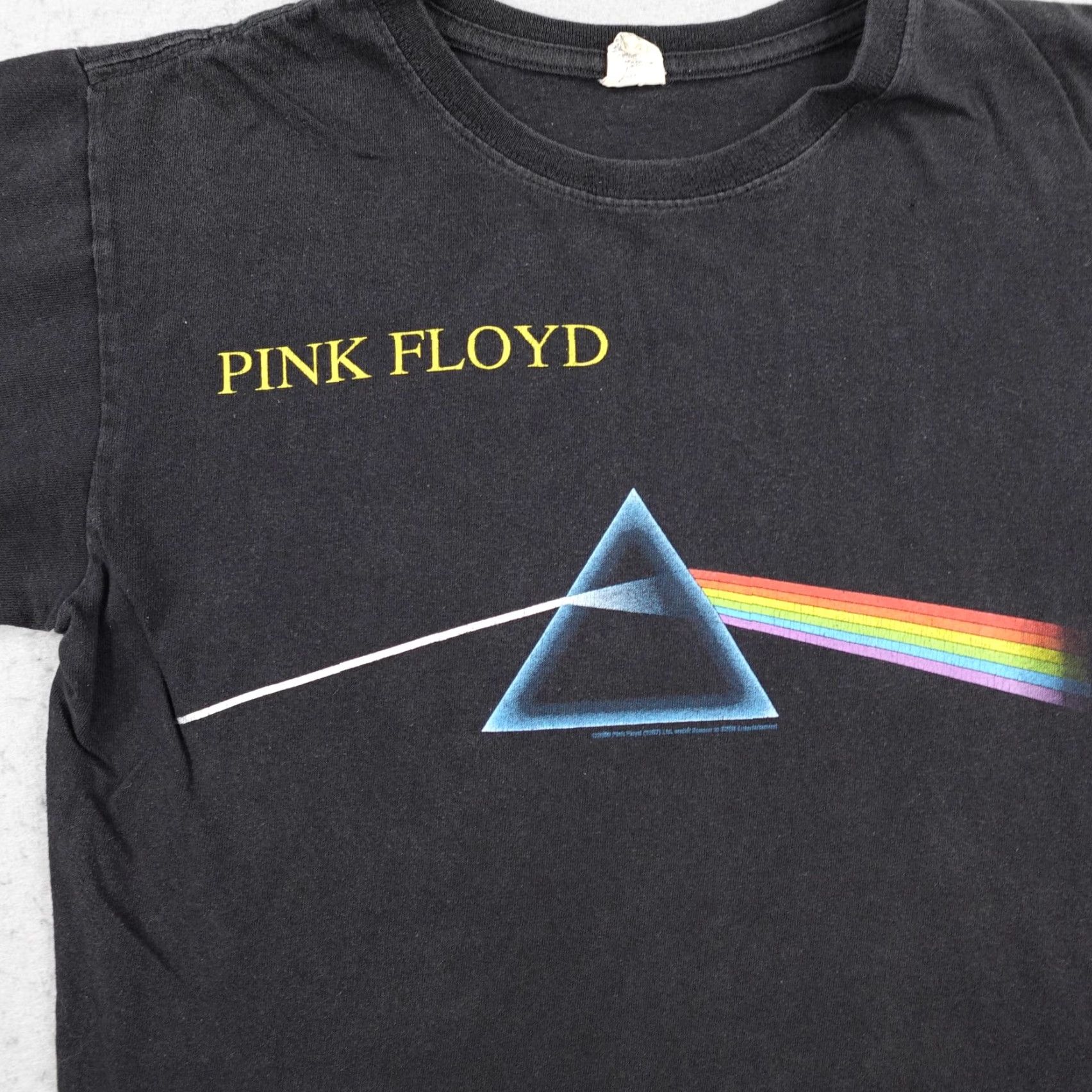 Anvil VINTAGE Pink Floyd Shirt Mens M Black Dark Side Of The Moon Band Tee Y2K Size US M / EU 48-50 / 2 - 2 Thumbnail