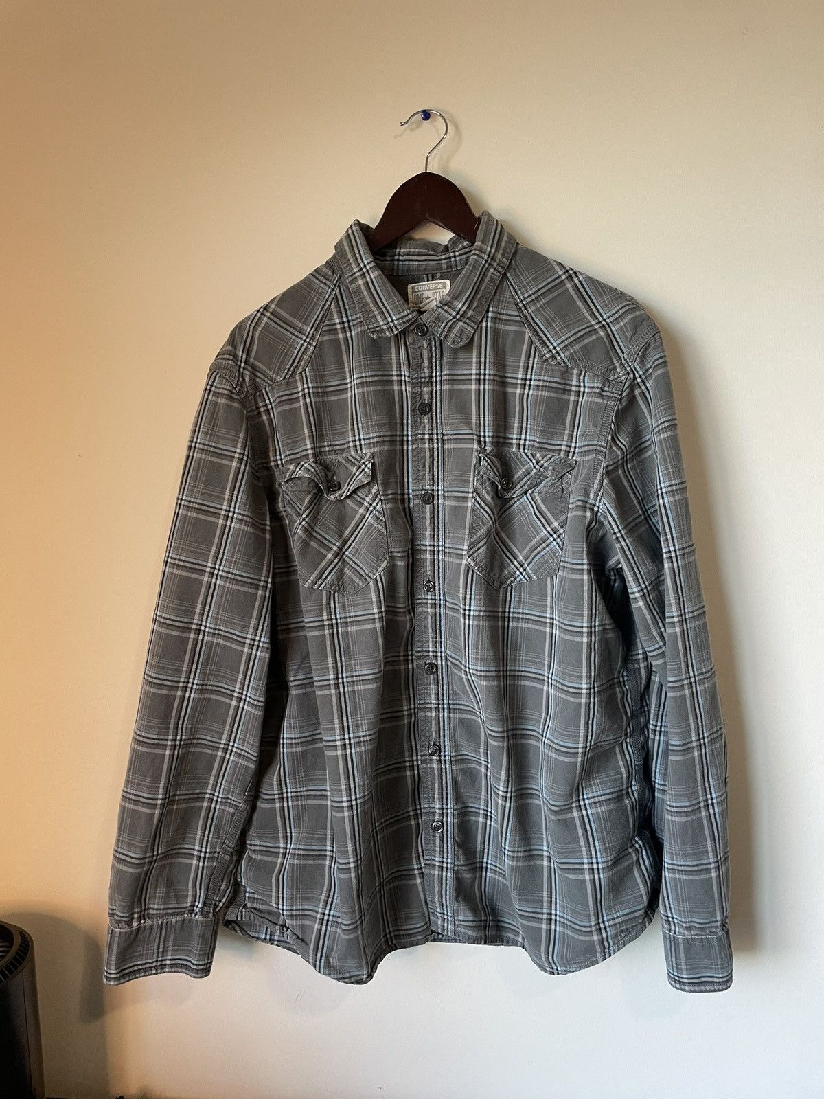 Converse Converse One Star long sleeve flannel Size US XL / EU 56 / 4 - 1 Thumbnail