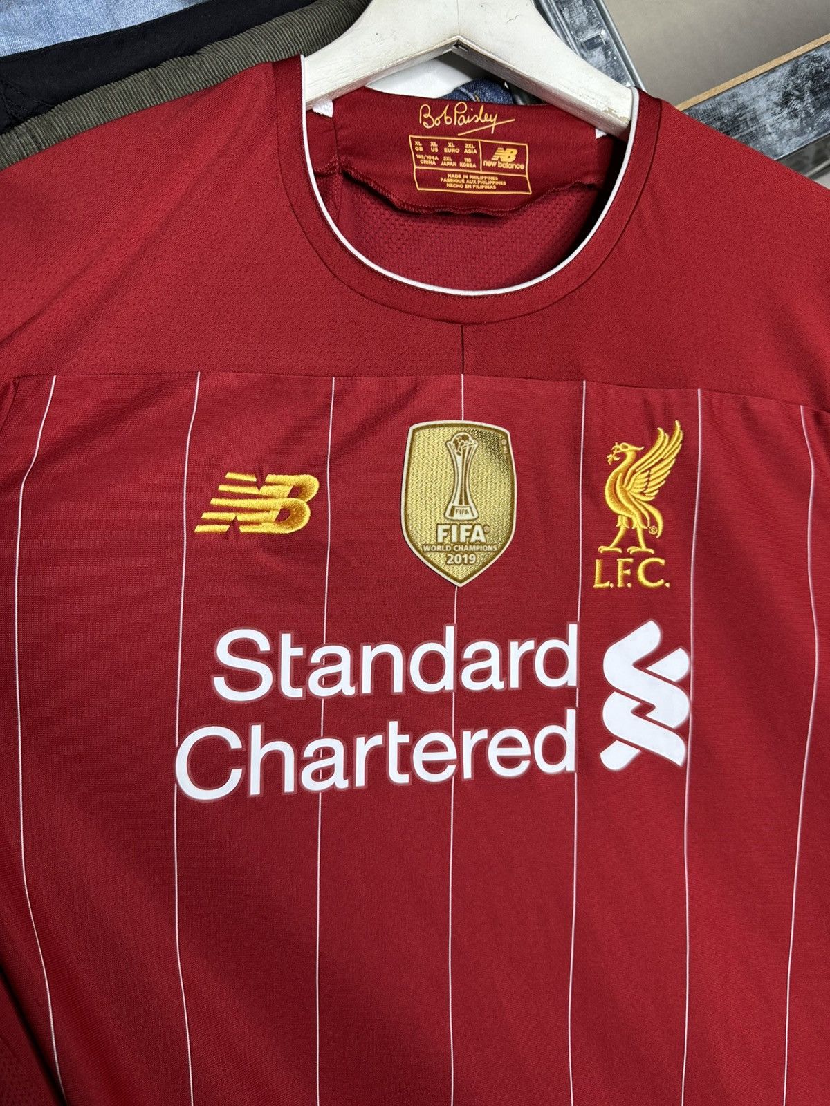 New Balance New Balance Liverpool FC 2019-20 Home Football Shirt Jersey Size US XL / EU 56 / 4 - 2 Thumbnail