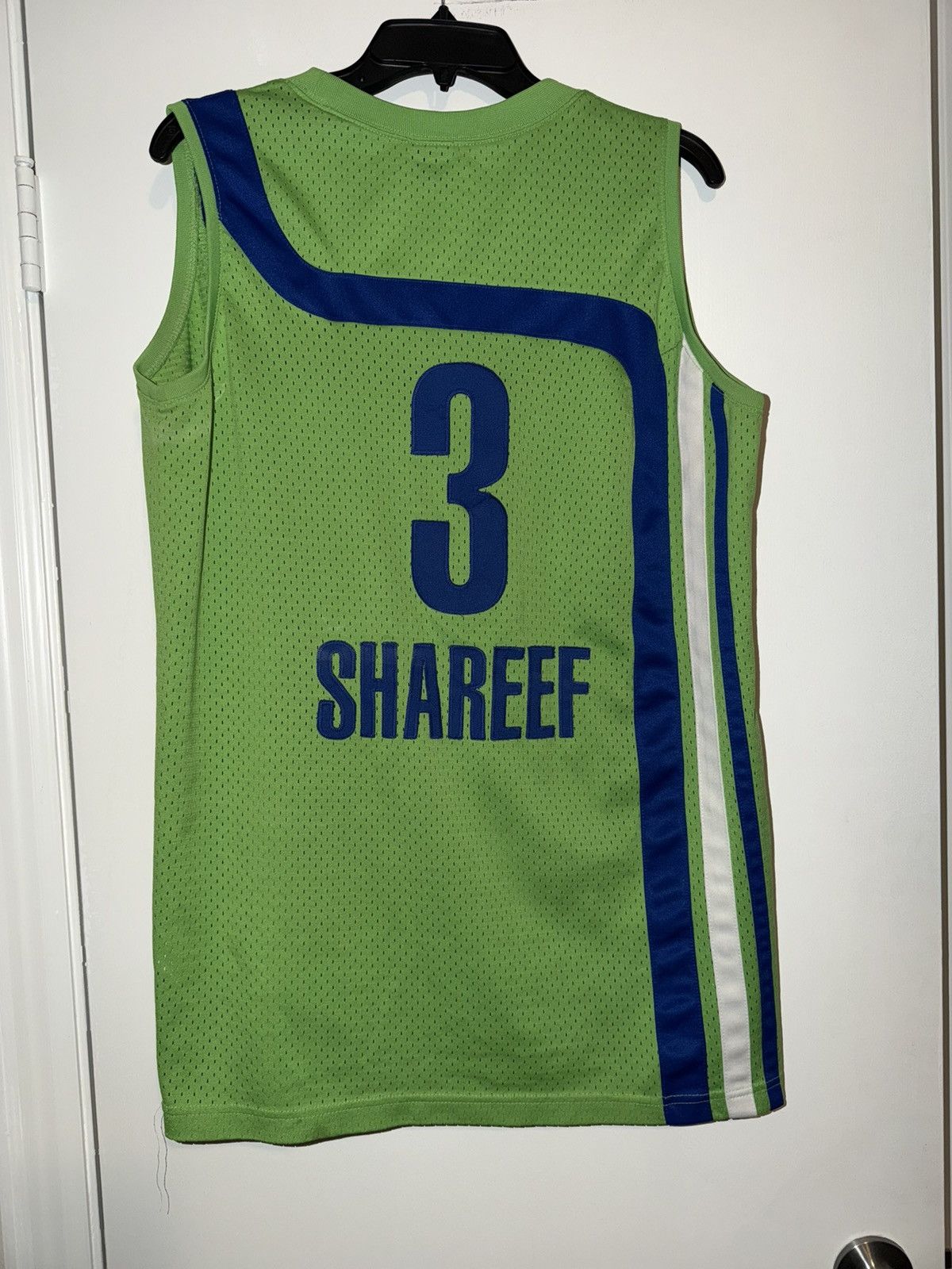 Nike Vintage Nike Atlanta Hawks Shareef Jersey Mens M Green NBA Size US M / EU 48-50 / 2 - 7 Thumbnail
