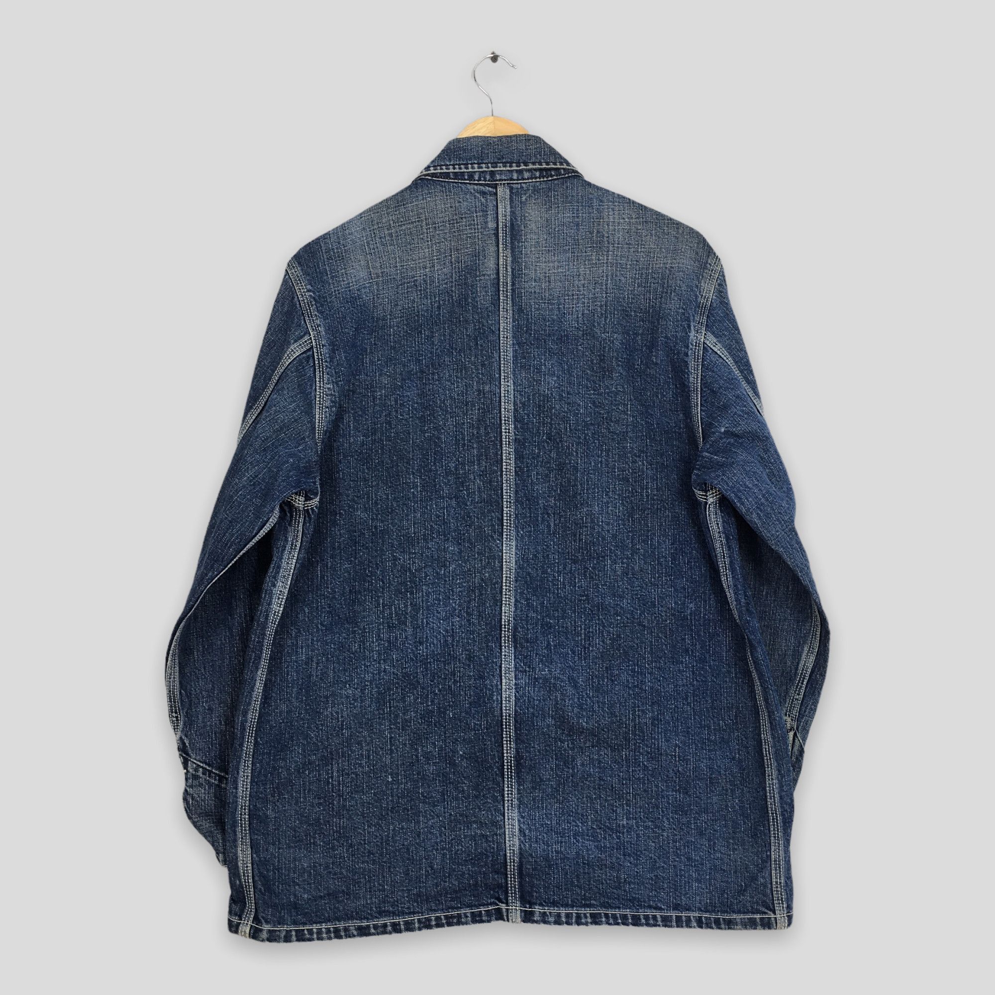 Carhartt Vintage 90's Carhartt Denim Chore Workwear Jacket XLarge Size US XL / EU 56 / 4 - 8 Thumbnail