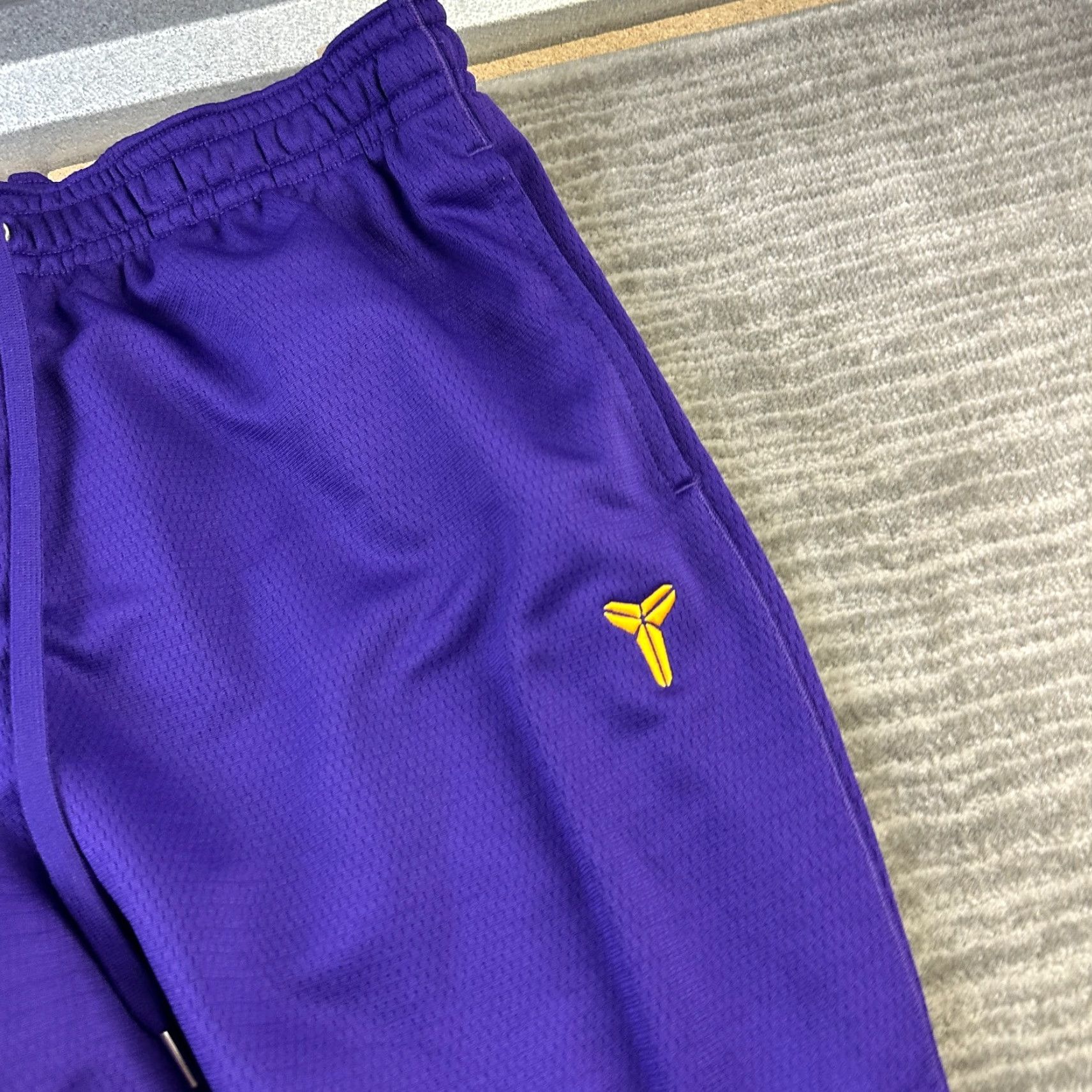 Nike Nike Pants Mens LT Large Tall Purple Kobe Bryant Therma Fit Lakers Basketball Size US 33 - 4 Thumbnail