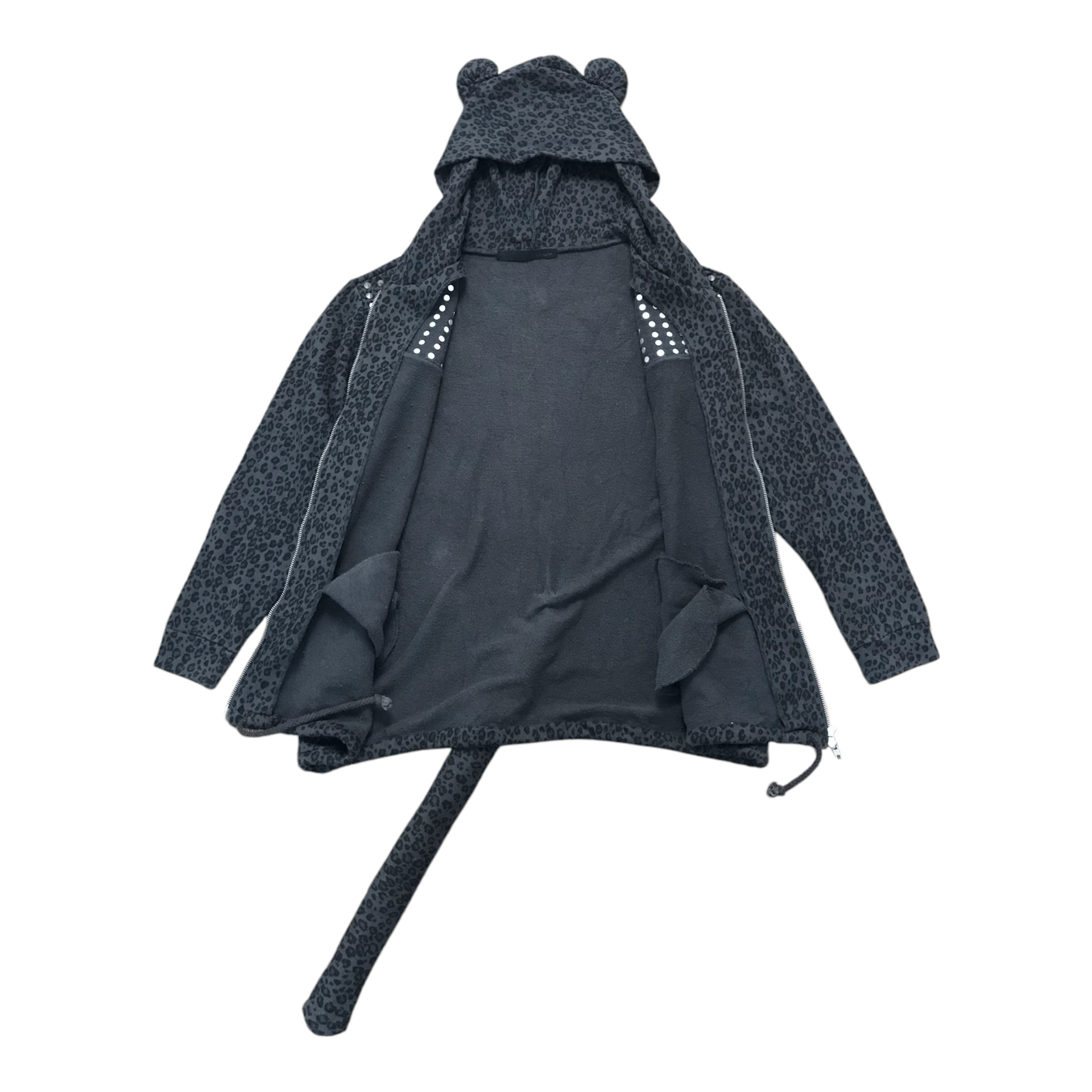 If Six Was Nine × KMRii × Le Grande Bleu (L.G.B.) Glad New Punk Studded Cheetah Jacket Size US M / EU 48-50 / 2 - 5 Thumbnail