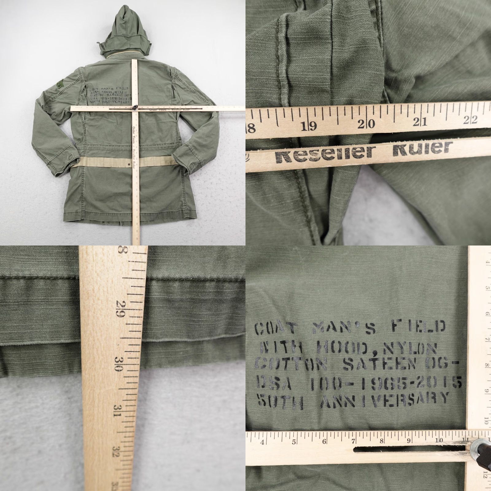 Alpha Industries Alpha Industries Medium 50th Anniversary OG-107 Sateen Cold Weather Field Coat M Size US M / EU 48-50 / 2 - 8 Thumbnail