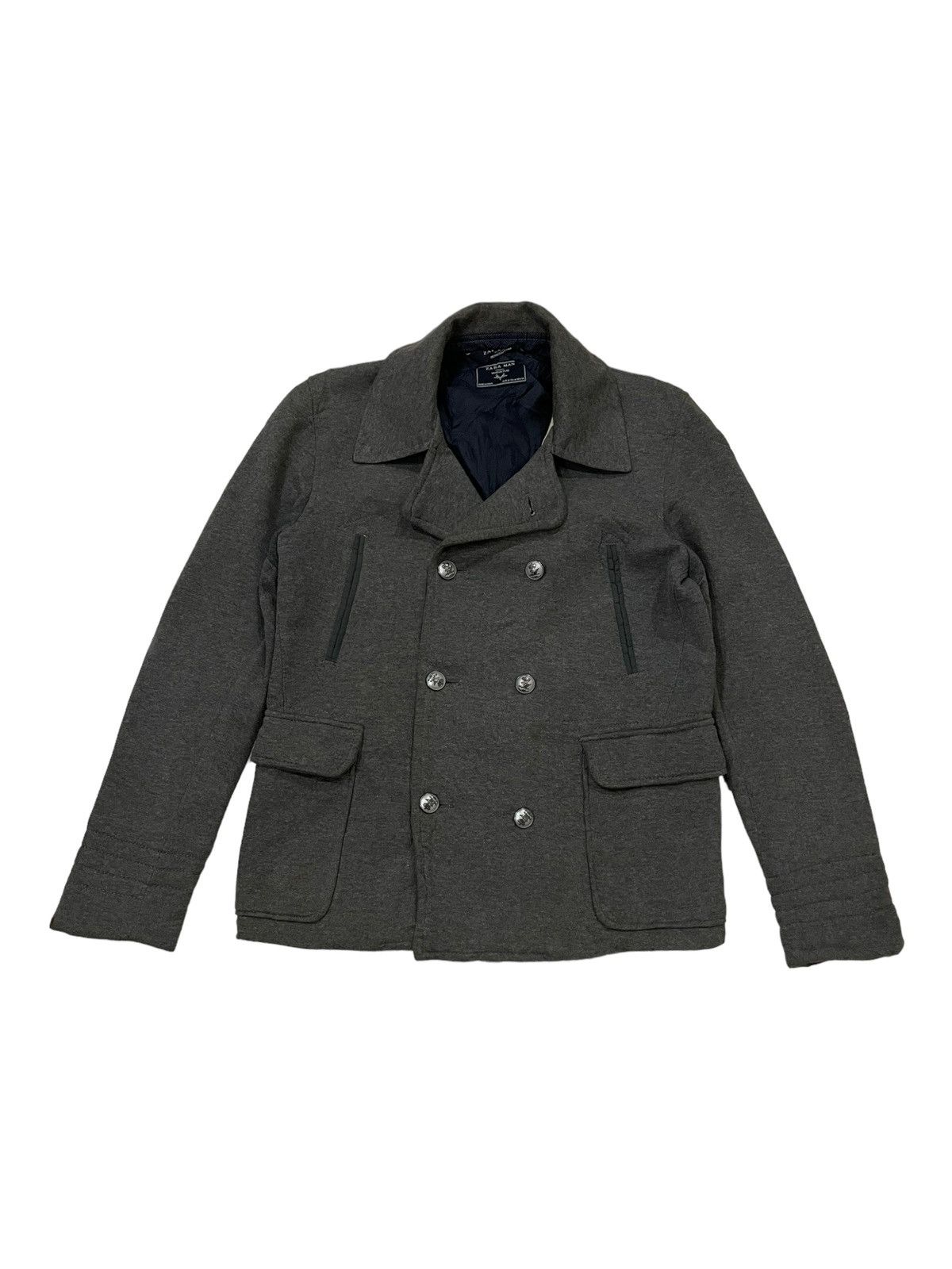 Zara Zara Man Denim Couture Sherpa Coat Jacket Size US M / EU 48-50 / 2 - 2 Thumbnail