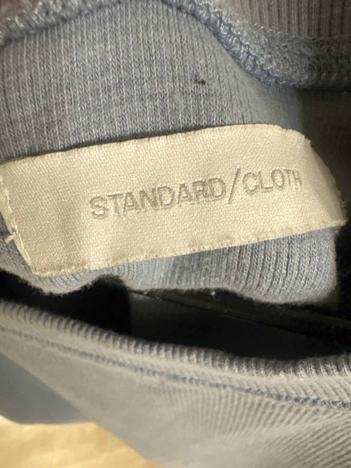 Standard Cloth Standard Cloth Light Blue Waffle Knit Longsleeve Size US XL / EU 56 / 4 - 5 Thumbnail