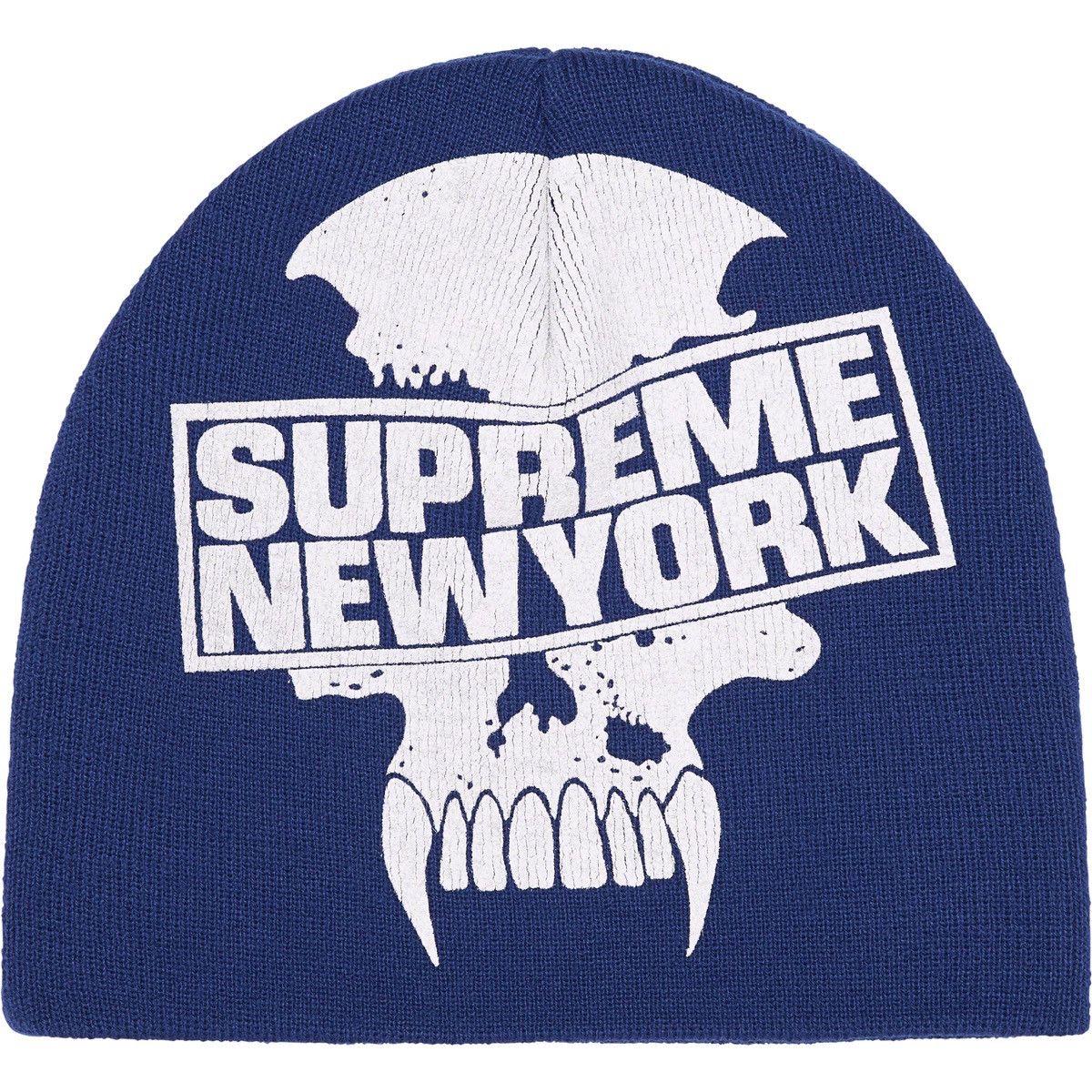 image of Bounty Hunter Cuffless Beanie in Blue, Men's
