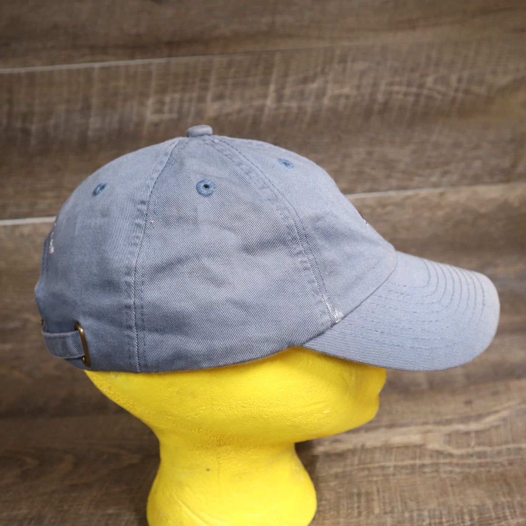 Vineyard Vines Vineyard Vines Hat Whale Baseball Cap Faded Worn In Blue Strapback Adjustable Size ONE SIZE - 2 Thumbnail