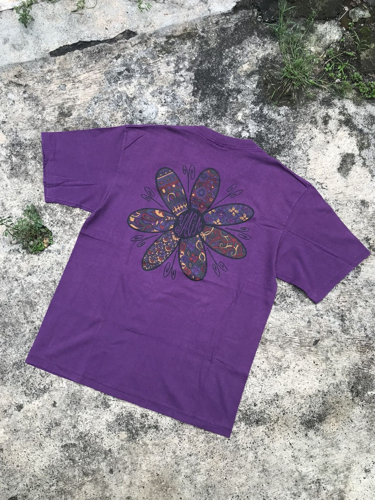 Vintage T-shirt Vintage 90's Yaga Size US M / EU 48-50 / 2 - 2 Thumbnail