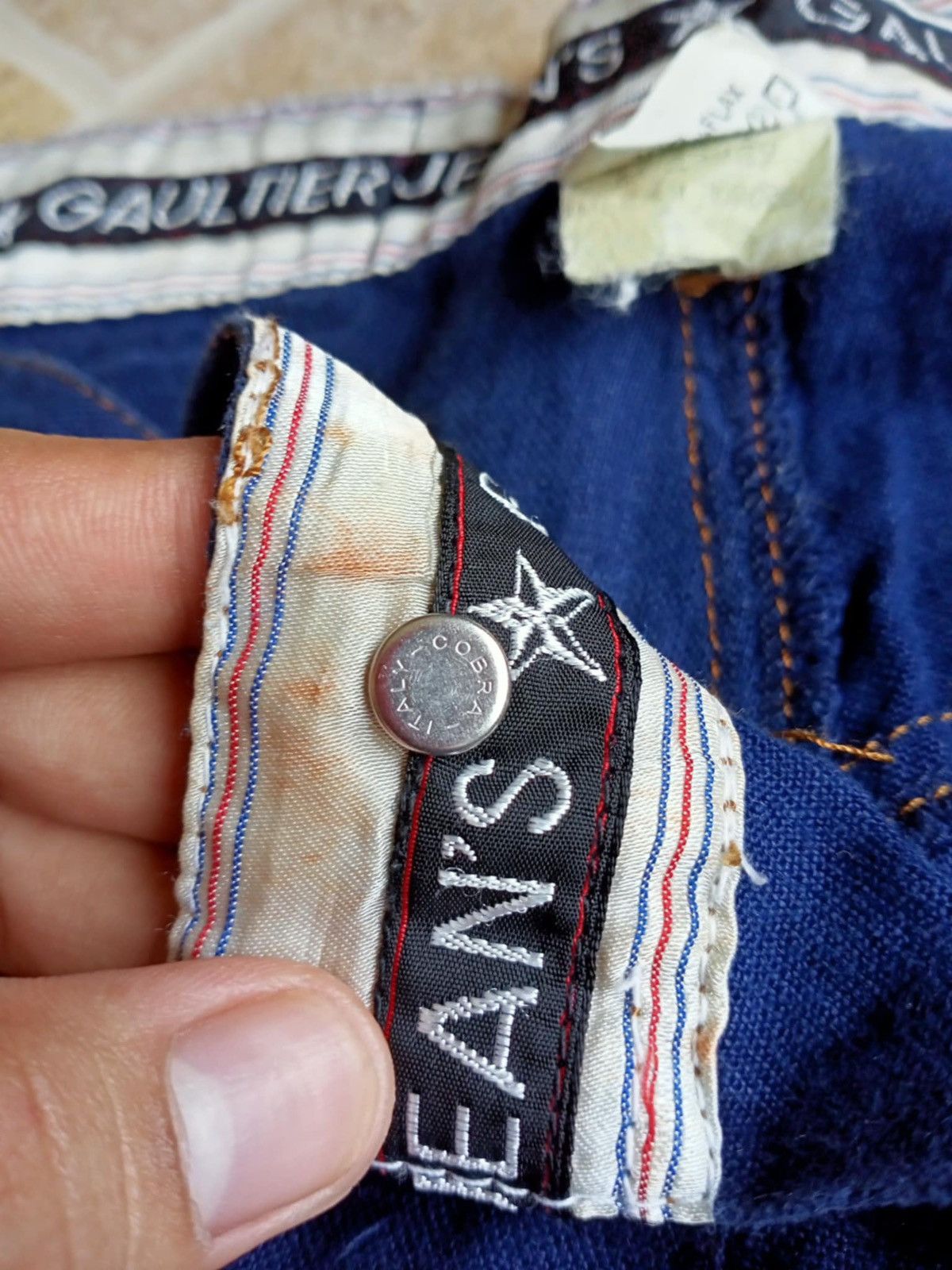 Jean Paul Gaultier VINTAGE JEAN PAUL GAULTIER JEANS Size US 31 - 4 Thumbnail