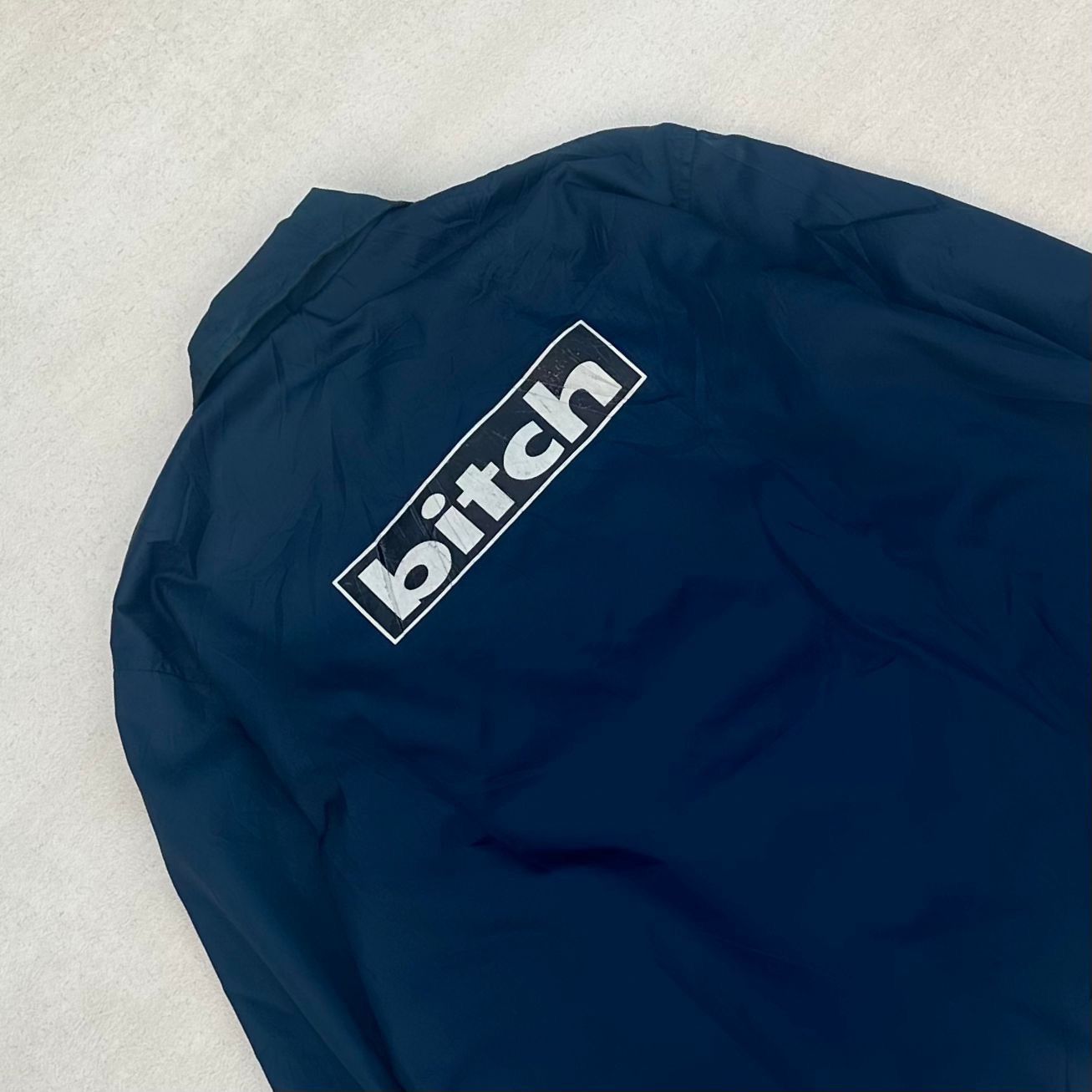 Japanese Brand × Vintage Vintage ⚡️ 90s Bitch Skateboard Coach Jacket Size US M / EU 48-50 / 2 - 2 Thumbnail