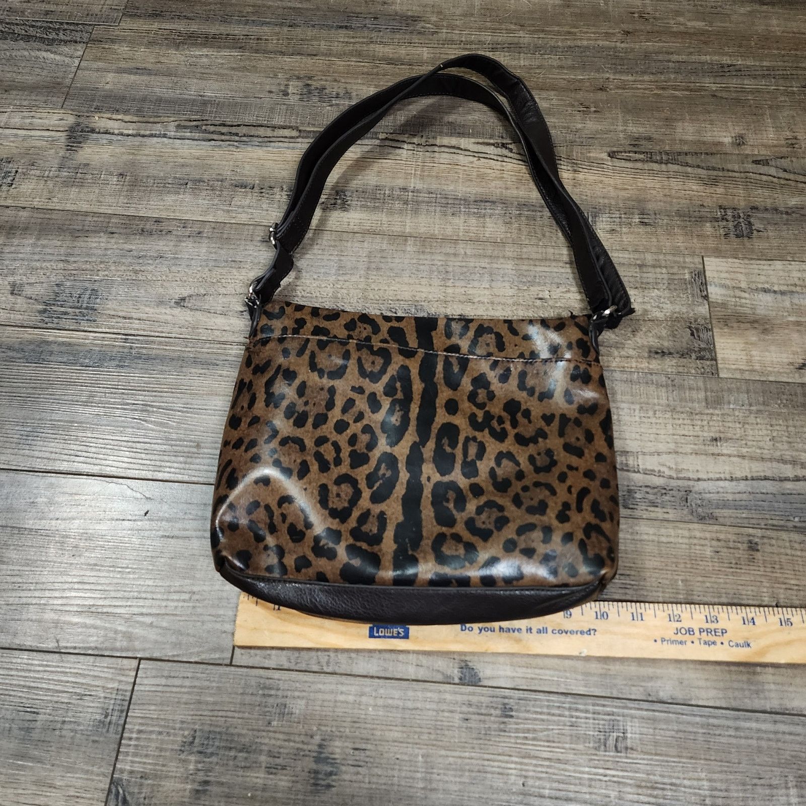 Relic Leopard print Relic purse handbag pockets good condition E Size ONE SIZE - 3 Thumbnail
