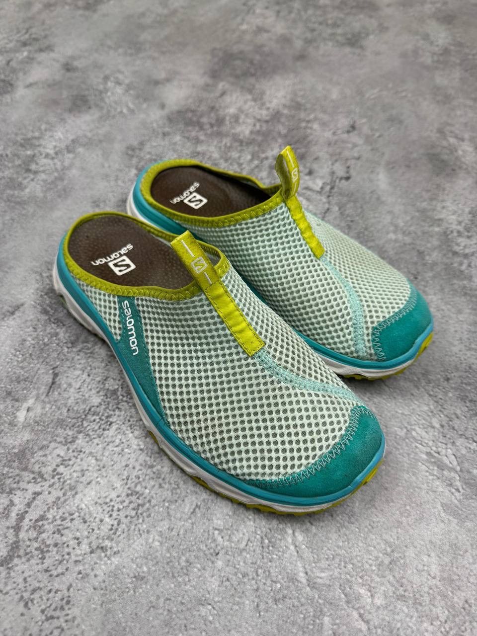 Salomon Salomon Women Mesh Slip On Shoes Green White Size 41,5 Size US 11.5 / IT 41.5 - 1 Thumbnail
