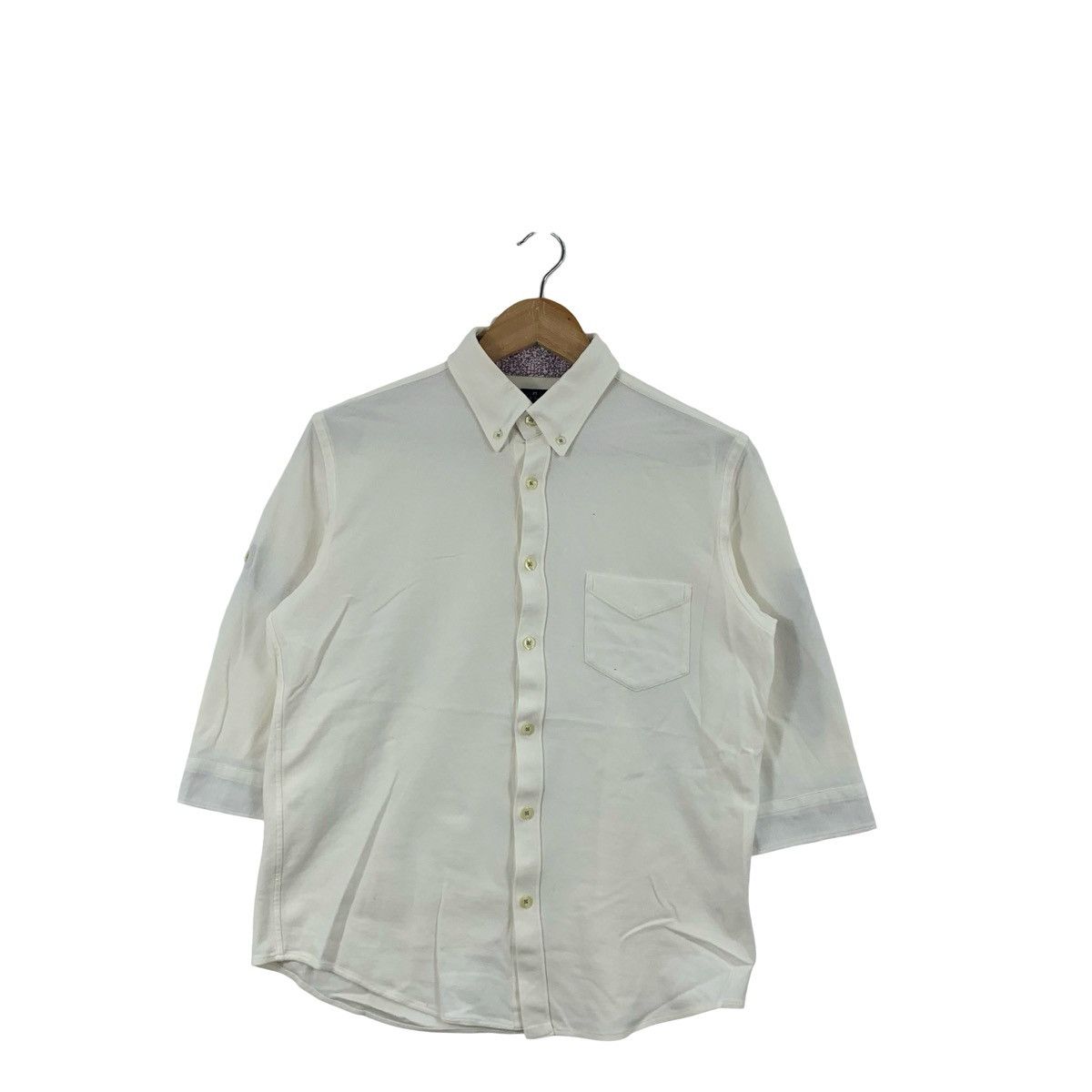Paul Smith PS PAUL SMITH Button Down Collar Oxford Style Polo Tee Size US M / EU 48-50 / 2 - 3 Thumbnail