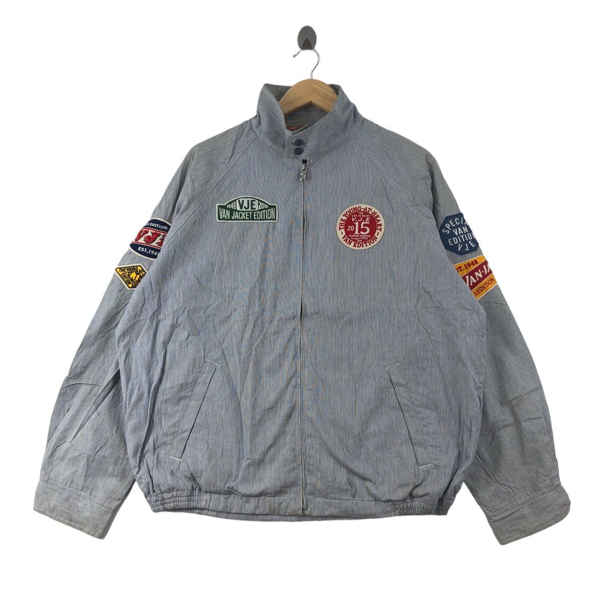 Japanese Brand VAN JAC Jacket Special Edition Model Patch Logo Hawaii Style Size US XXL / EU 58 / 5 - 1 Thumbnail