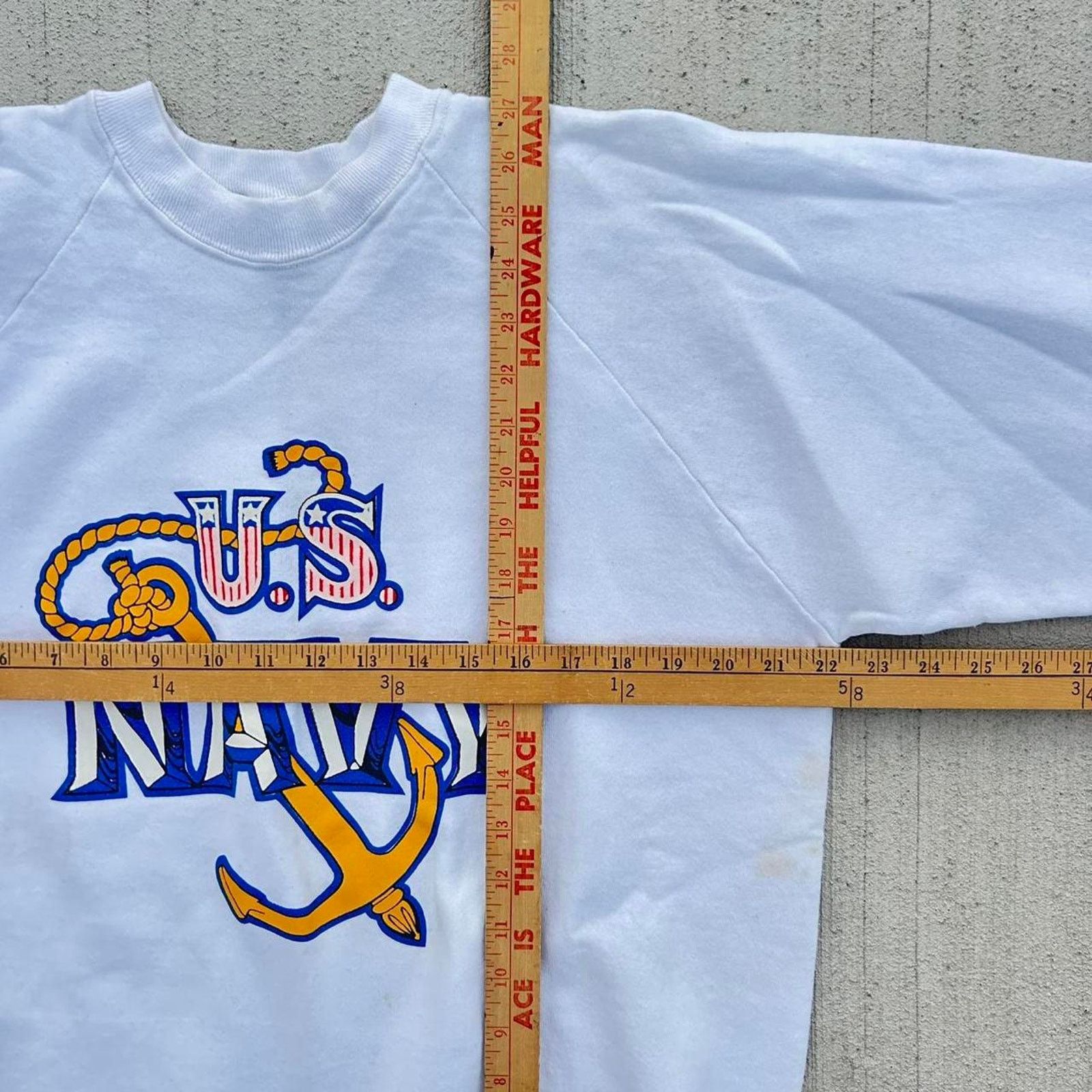 Other Vintage us navy crewneck sweatshirt Size US XL / EU 56 / 4 - 4 Thumbnail