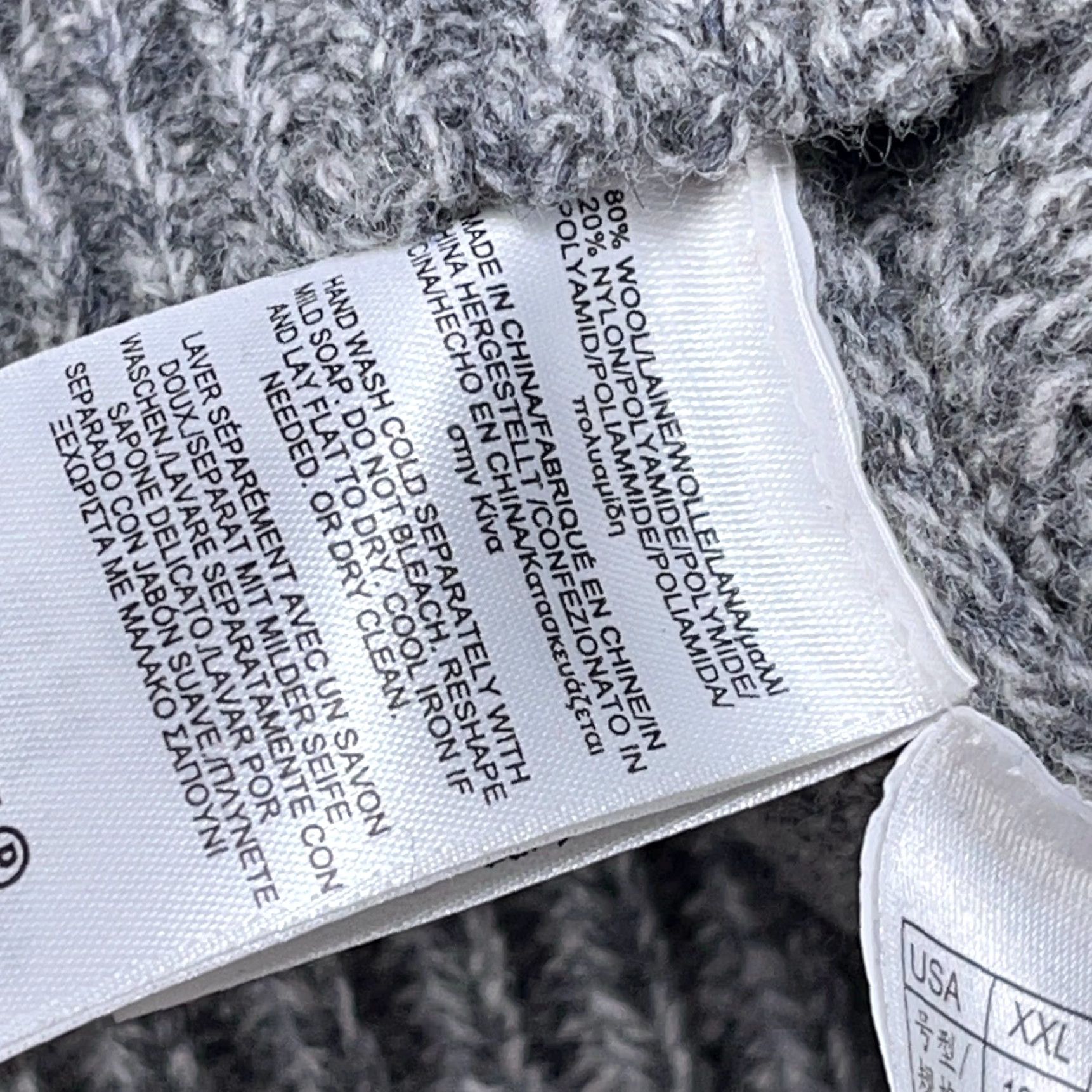 Brooks Brothers Brooks Brothers Sweater Men 2XL Gray Wool Blend Fair Isle Logo Pullover Cardigan Knit Crew Neck Casual Size US XXL / EU 58 / 5 - 6 Thumbnail