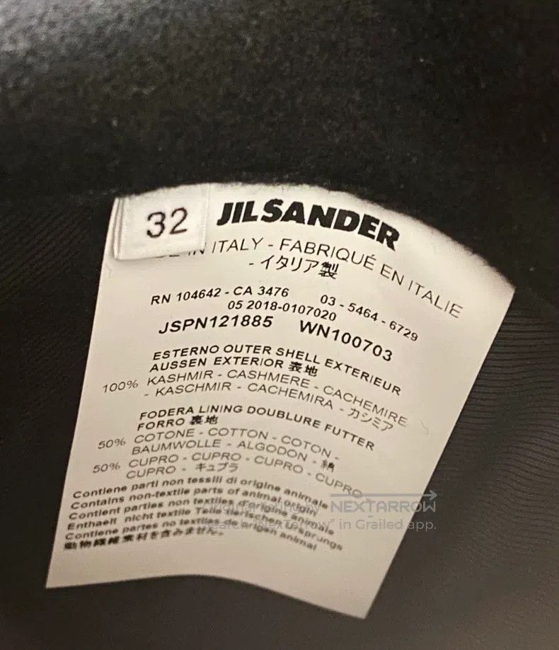 Jil Sander Jil Sander size 32 Autumn-Winter Cashmere Coat Size L / US 10 / IT 46 - 4 Thumbnail