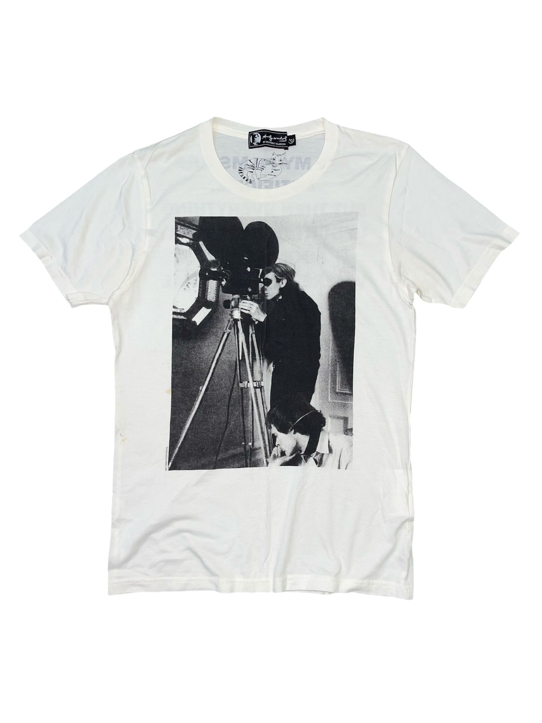 Andy Warhol × Hysteric Glamour × Japanese Brand Andy Warhol Poem by Hysteric Glamour Very Rare Size US S / EU 44-46 / 1 - 2 Thumbnail