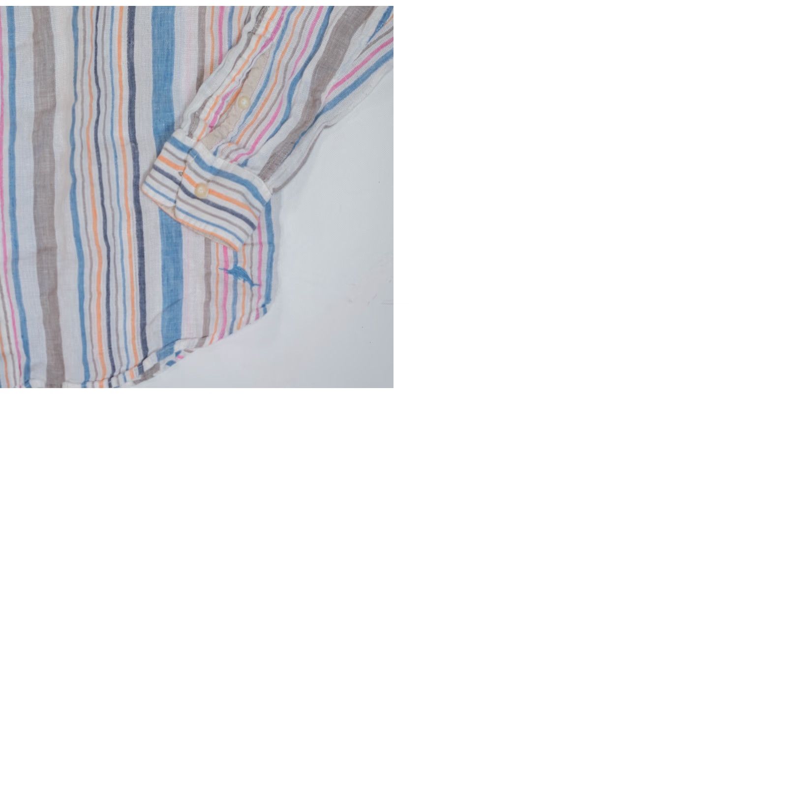 Tommy Bahama Tommy Bahama Shirt Men's XL Button-Front Linen Striped Casual Preppy Beach Multiple Colors Size US XL / EU 56 / 4 - 9 Thumbnail