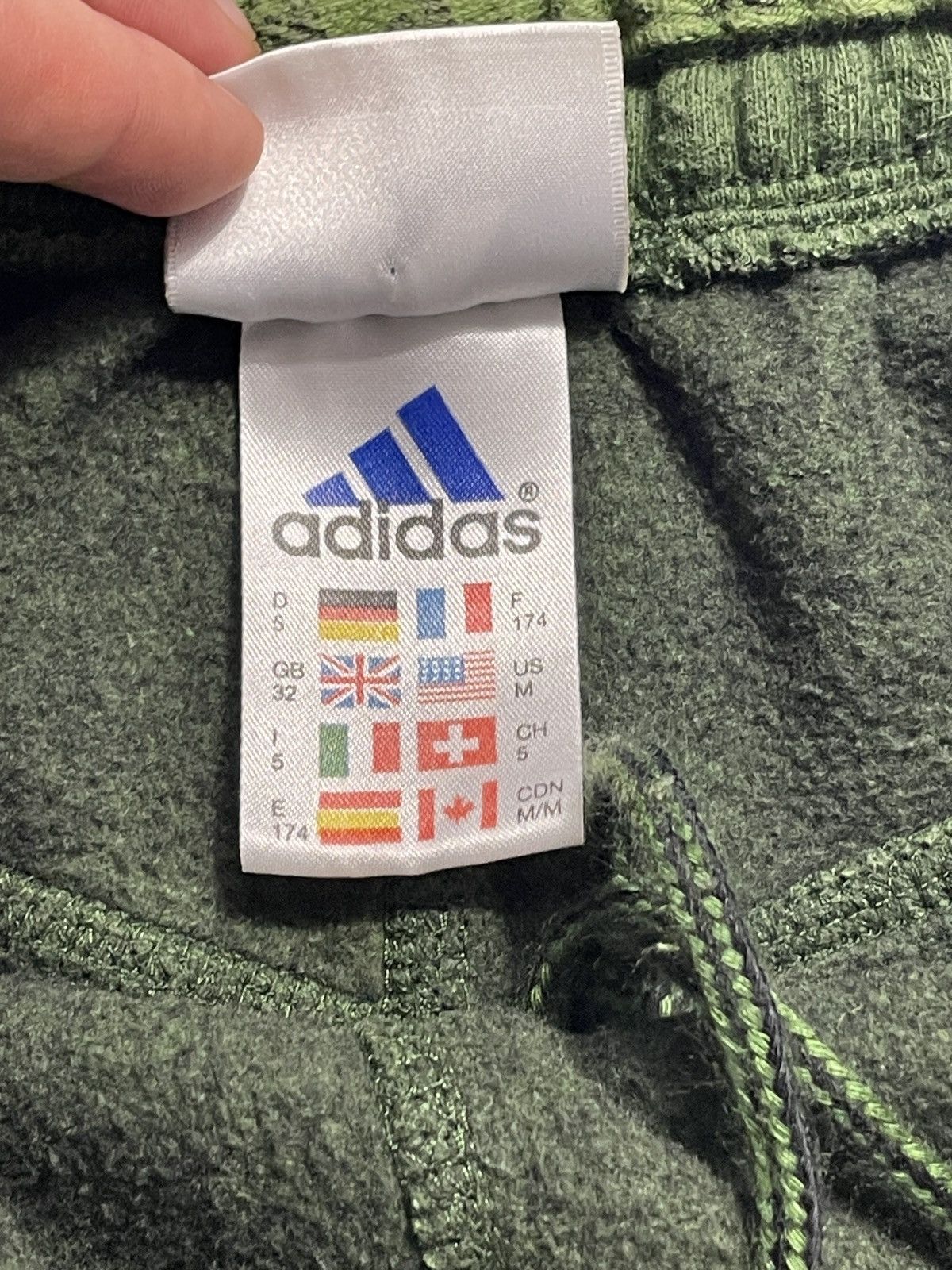Adidas Vintage Adidas Cottone Track Suit Sweatshirt Pants Size S Size 36S - 16 Thumbnail