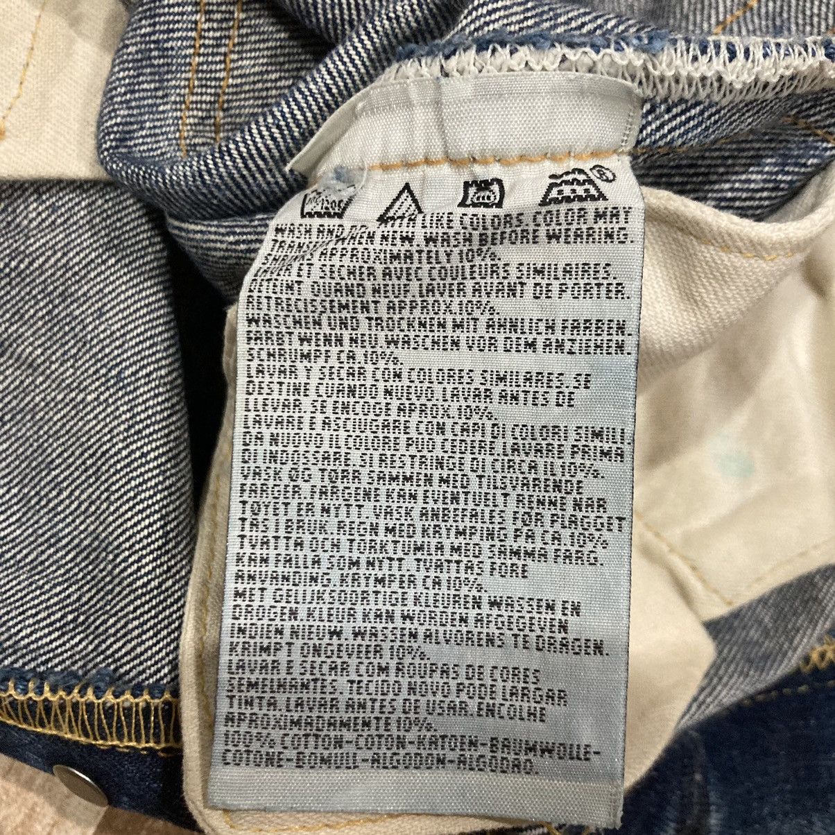 VINTAGE 30x34 LEVI’S BIG E 501XX SELVEDGE DISTRESSED JEANS