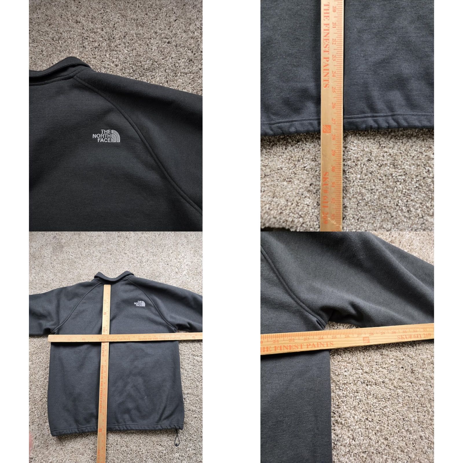 The North Face The North Face Windwall Jacket Mens XL Gray Full Zip Pockets Outdoor Lobo Windbreaker Fleece Overall Size US XL / EU 56 / 4 - 9 Thumbnail