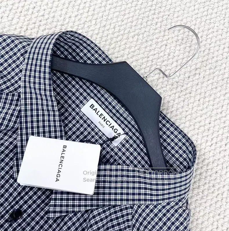 Balenciaga Balenciaga Special tailored plaid patterned oversized shir Size L / US 10 / IT 46 - 3 Thumbnail