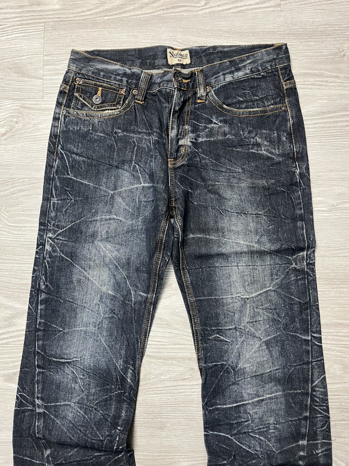 Hysteric Glamour Y2k Nylaus ifsixwasnine Faded Bootcut Denim Pants Size US 32 / EU 48 - 4 Thumbnail